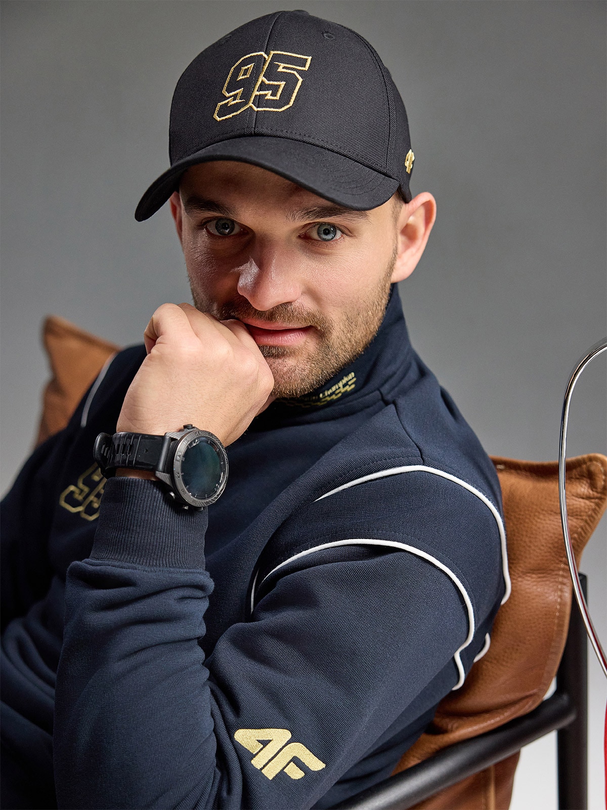 Унісекс кепка 4F x Bartosz Zmarzlik - чорна