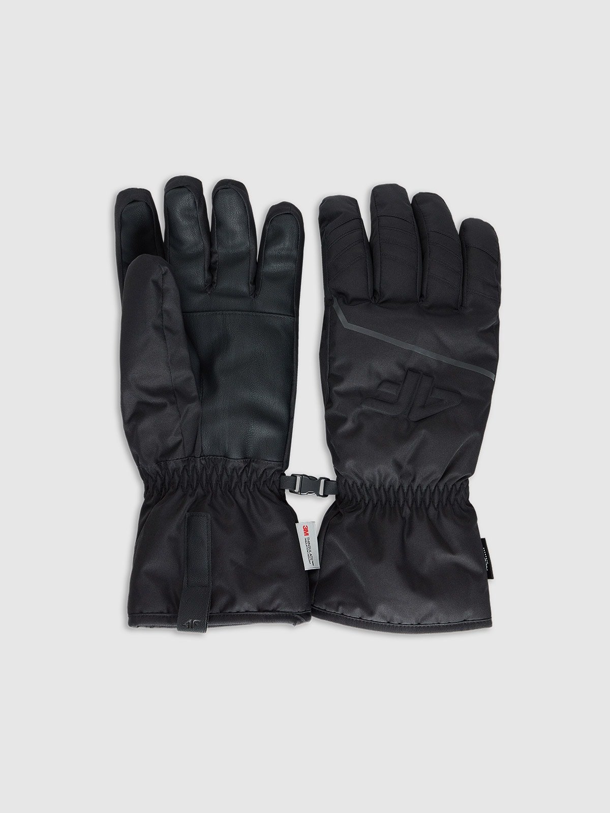 Лижні рукавички Thinsulate з мембраною NeoDry чоловічі - чорні