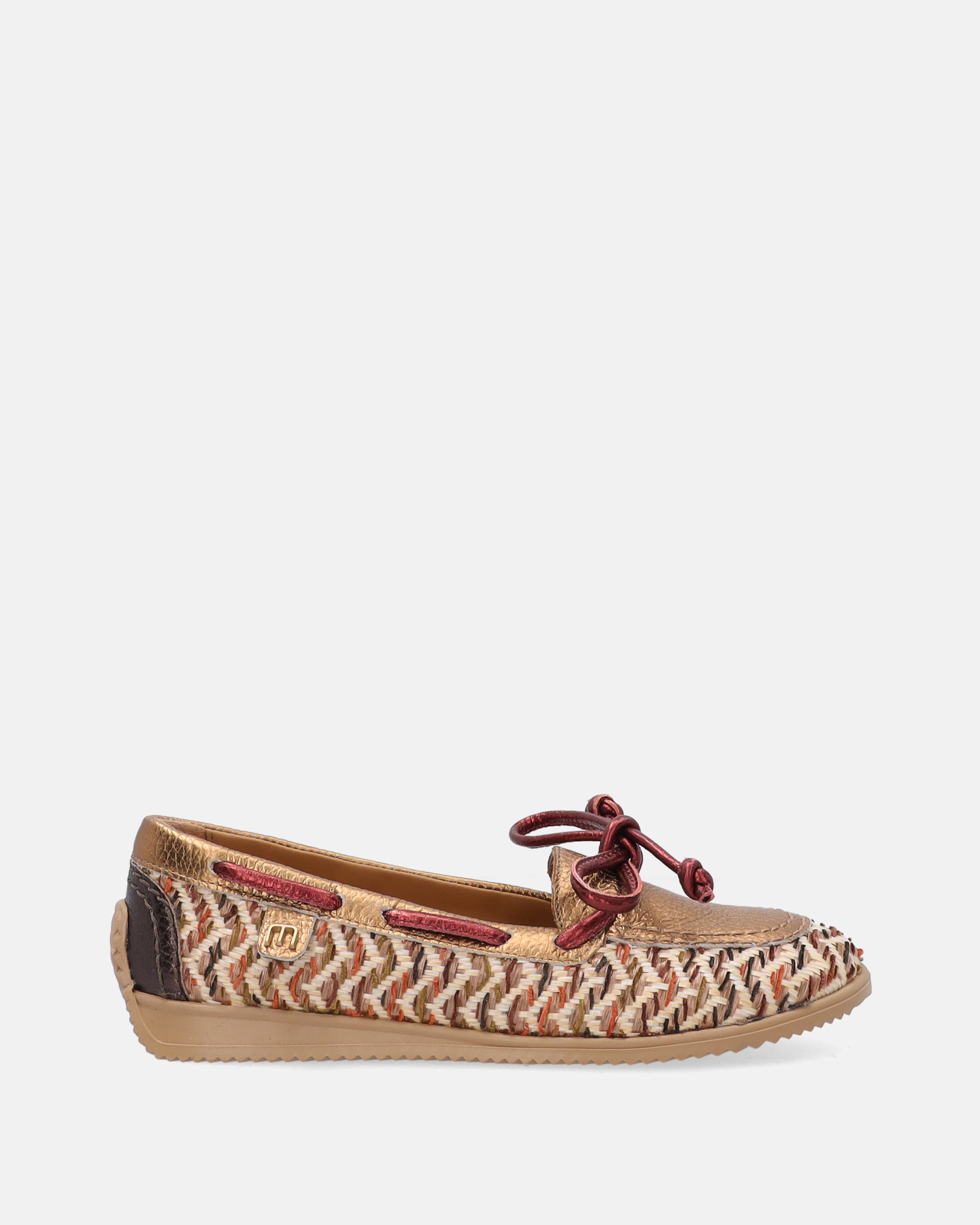 PLECIONE MOKASYNY DAMSKIE L15110 CHAM-DESE