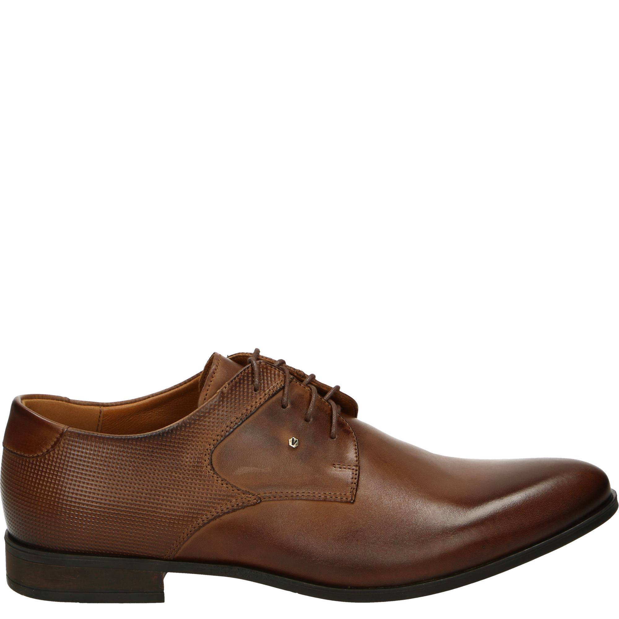 BRĄZOWE PANTOFLE MĘSKIE 423E PELLE EBANO