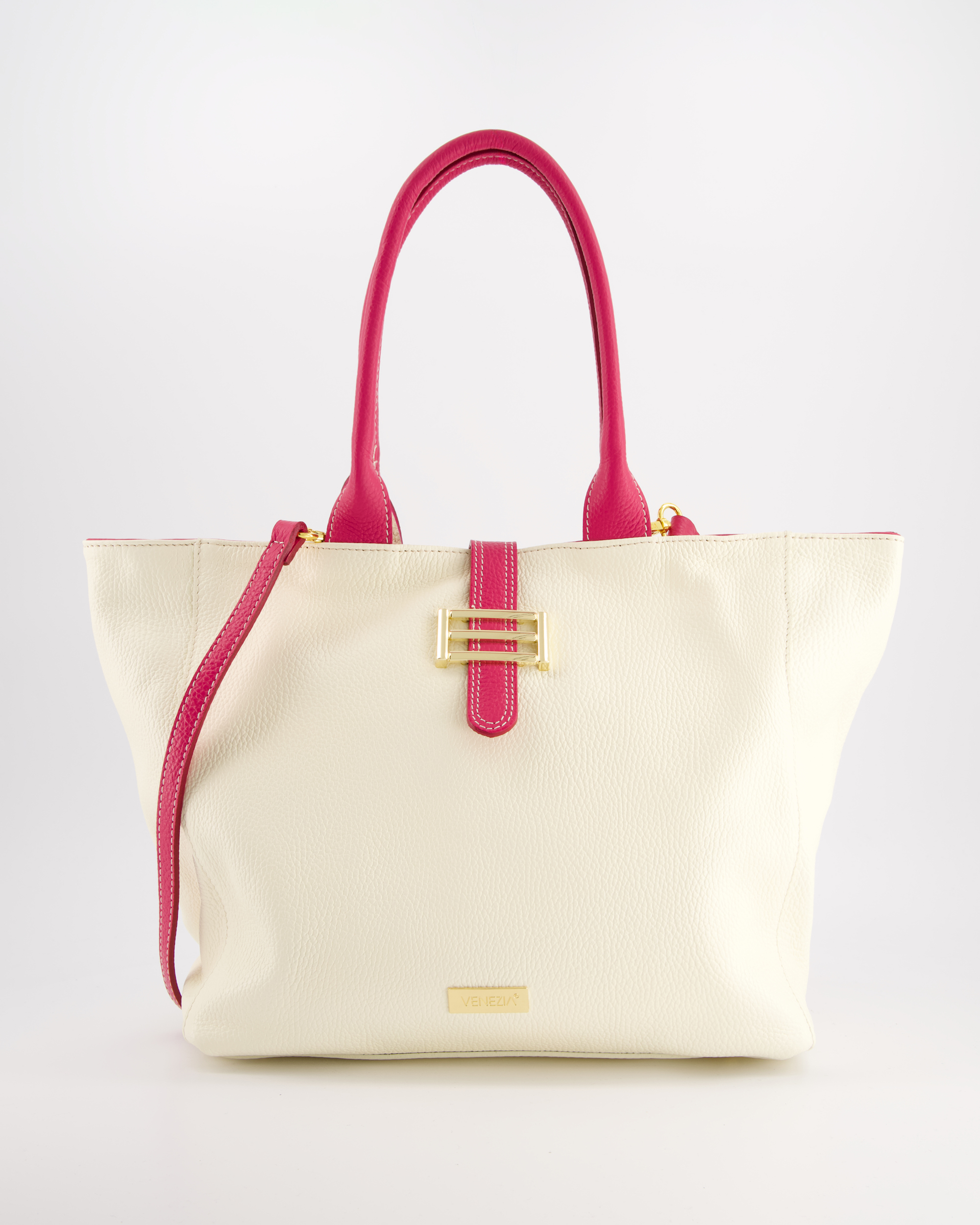 BIAŁA TORBA Z SASZETKĄ 4-1132 DOL BURRO