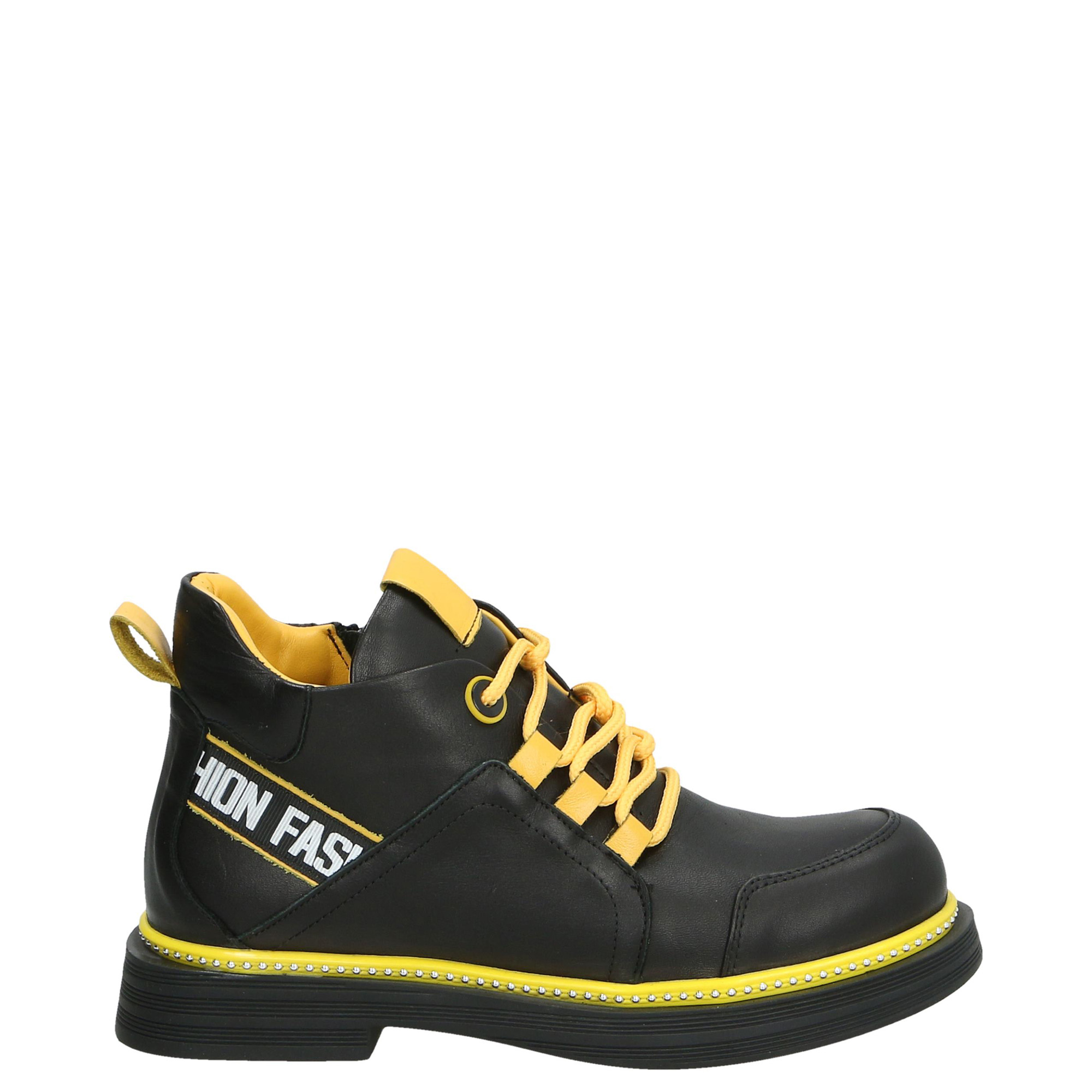 OCIEPLANE BOTKI 441318 BLACK-YEL