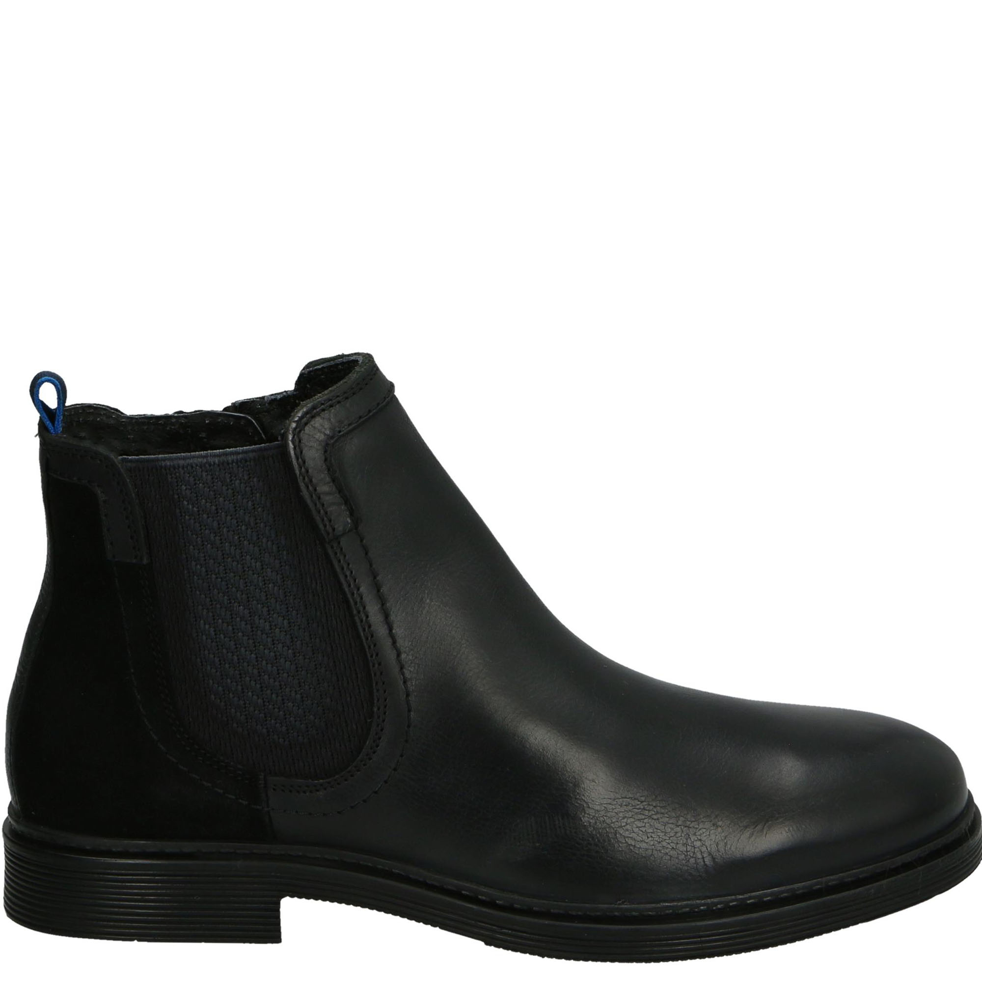 CZARNE BOTKI MĘSKIE 66895 BLACK
