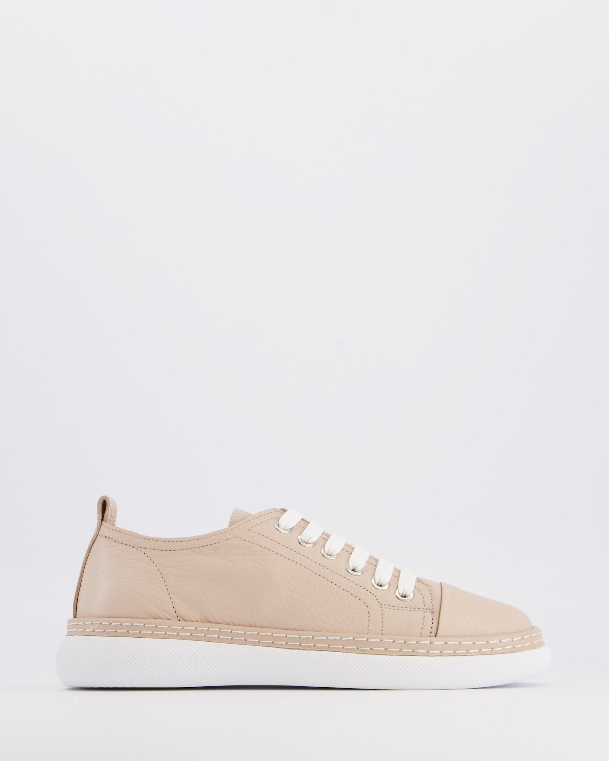 SZNUROWANE PÓŁBUTY 01801-30 TAUPE