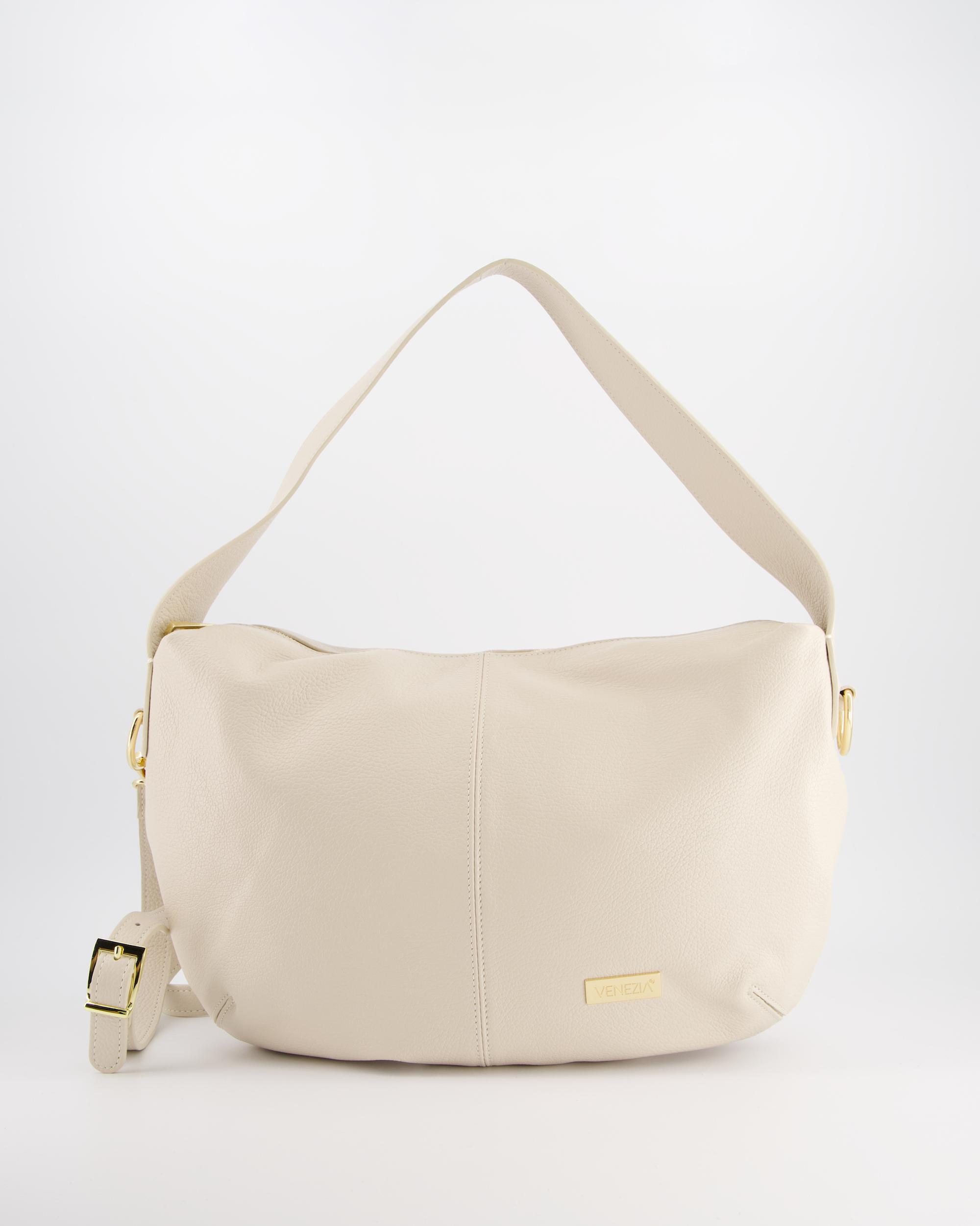 SKÓRZANA TORBA W KOLORZE BEŻOWYM A-2553 DOL BEIGE