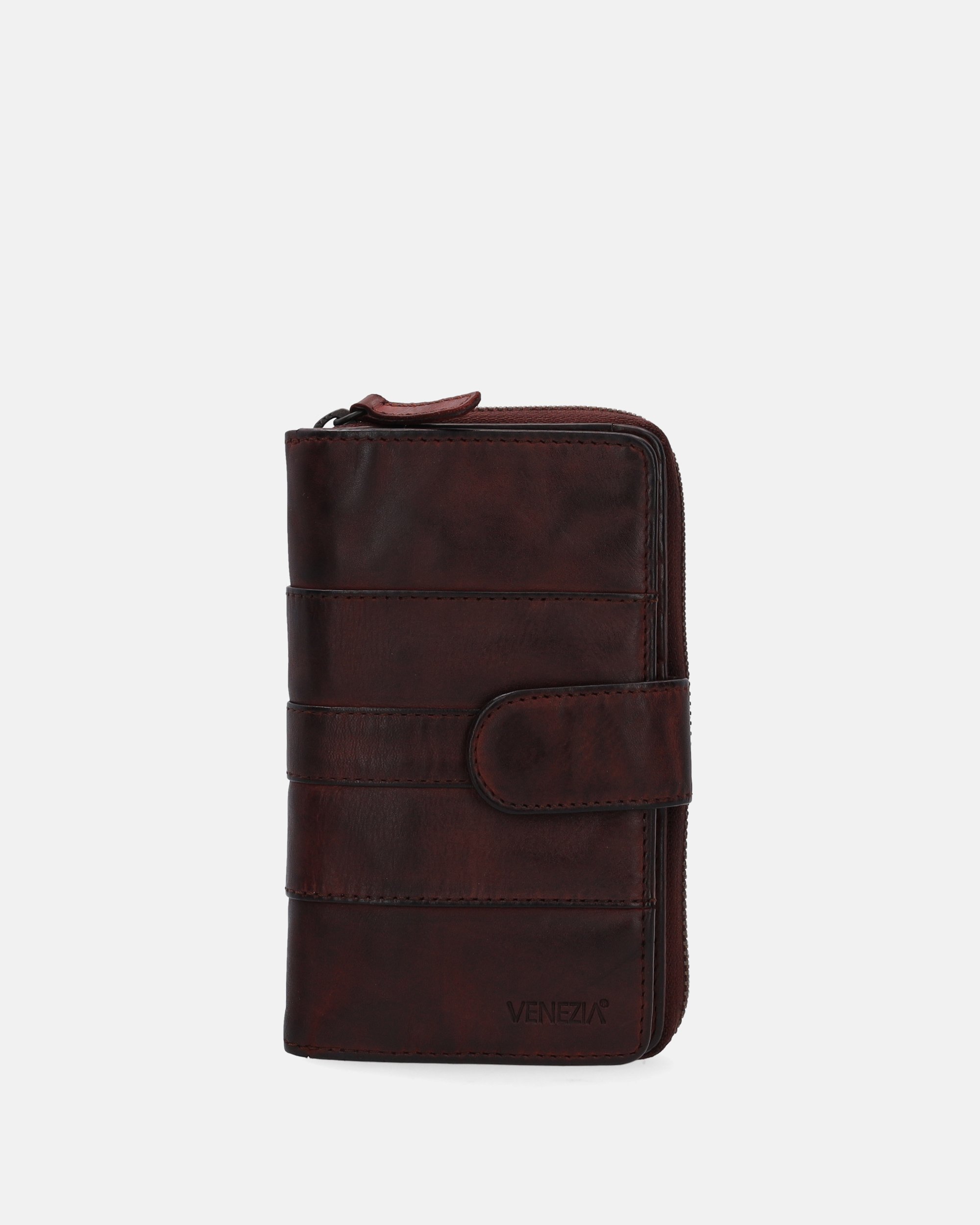 PORTFEL DAMSKI W KOLORZE BRĄZOWYM 20777 LAVA BERRY