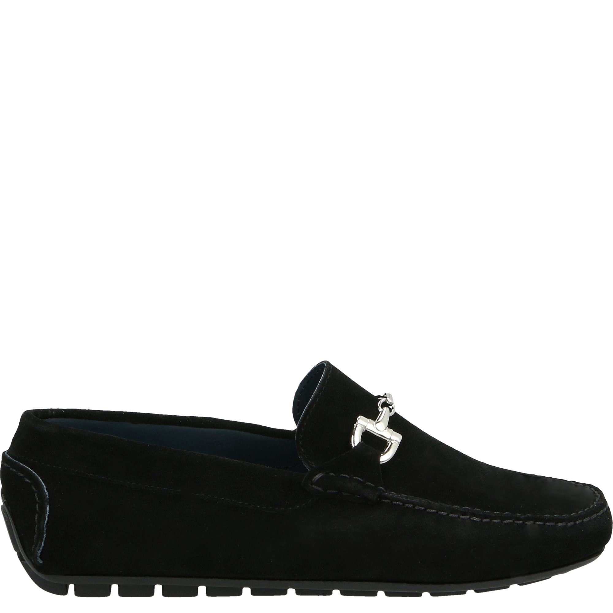 MOKASYNY MĘSKIE 803 CAMOSC NERO