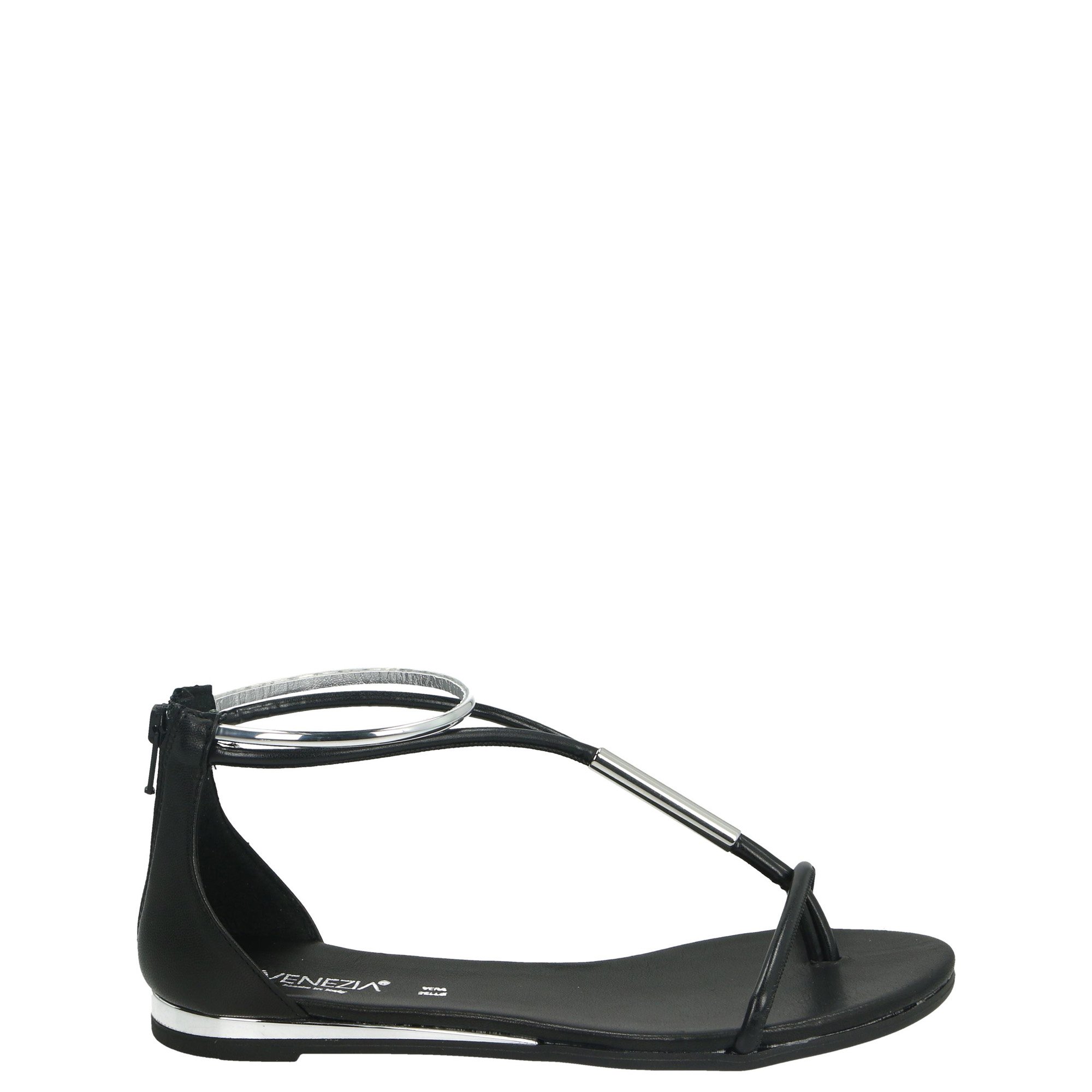 CZARNE SANDAŁY 53801 NAPP NE-AR