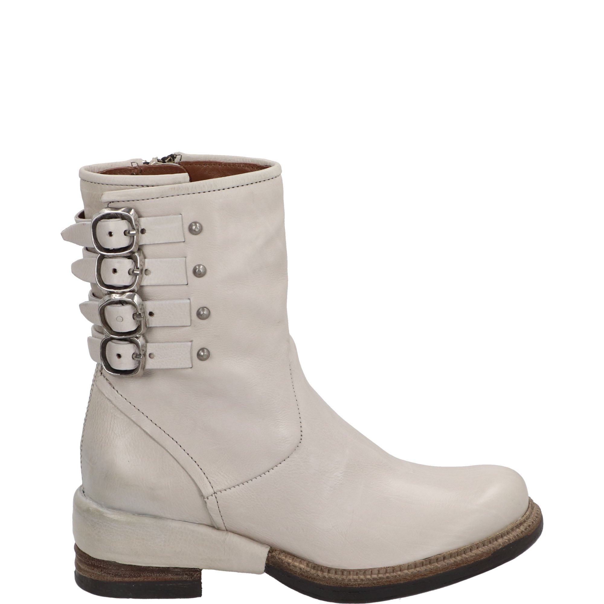 SKÓRZANE BOTKI A23215 ICE