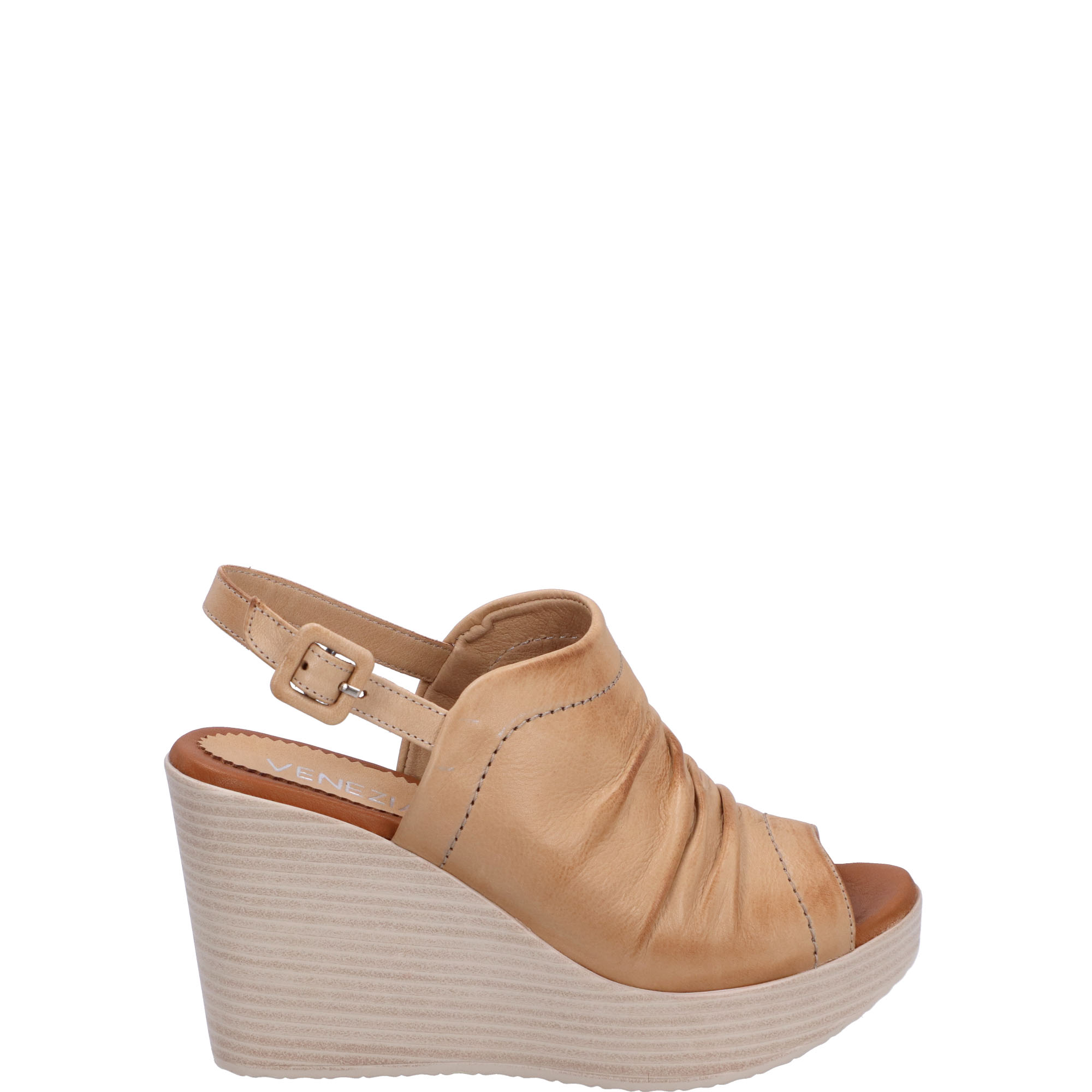 BRĄZOWE SANDAŁY 10045 BEIGE 561