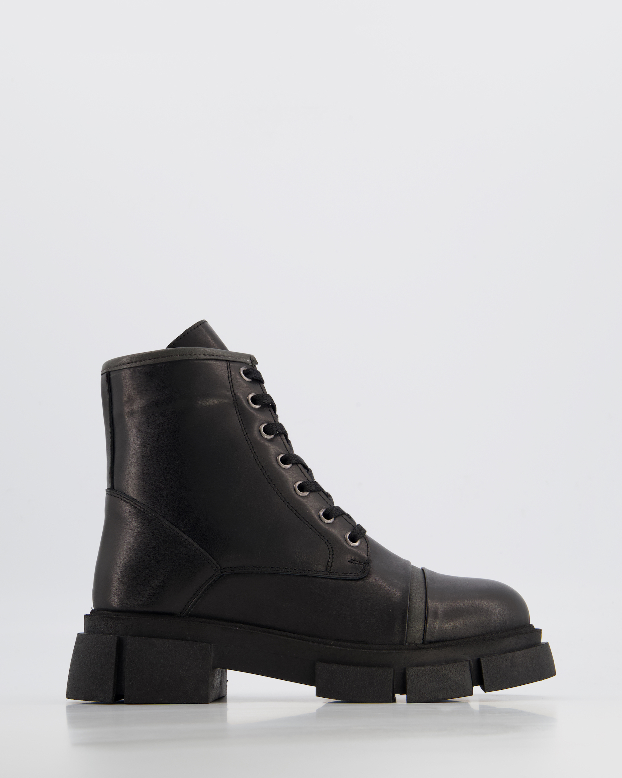 SKÓRZANE BOTKI 22199 BLACK-KHA