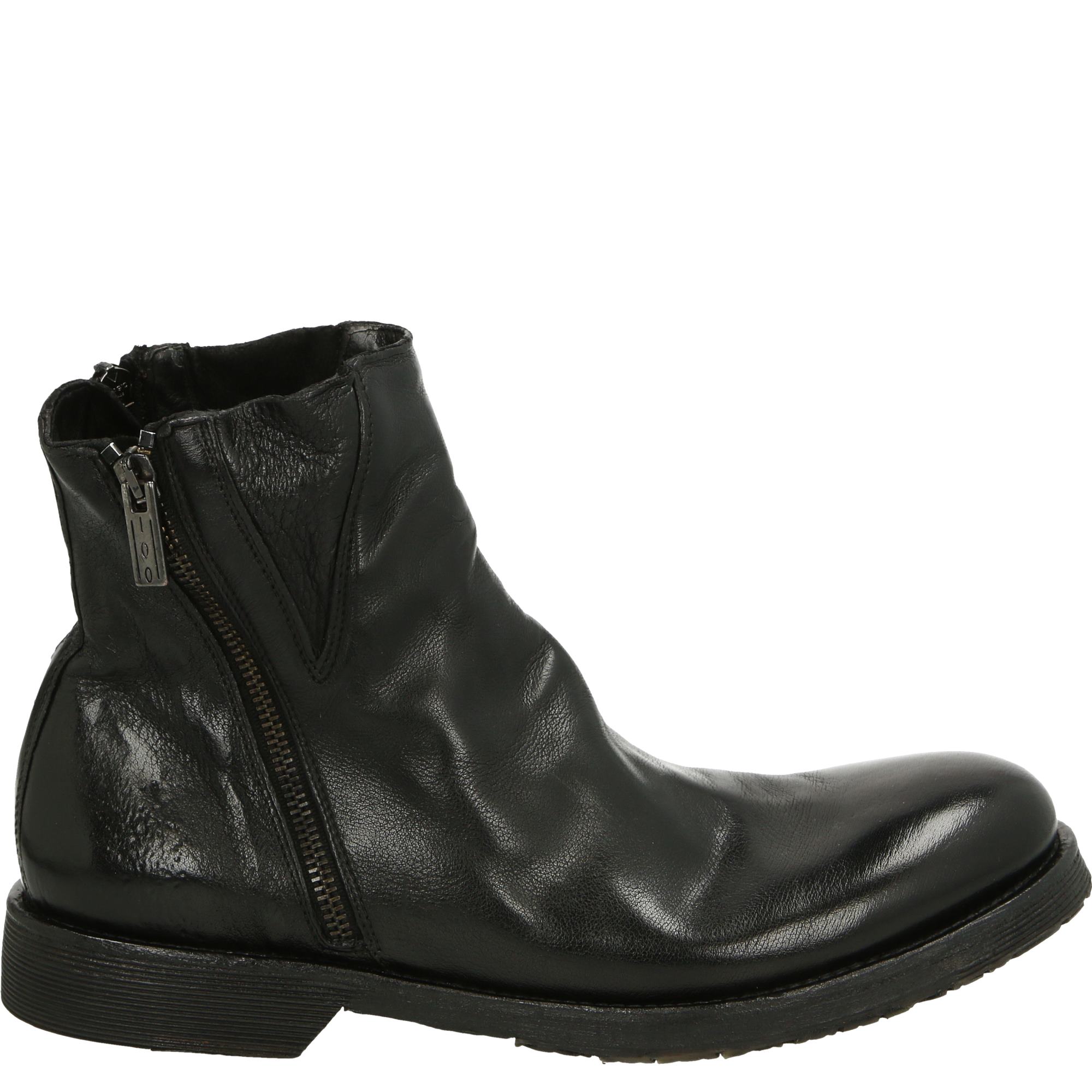 SKÓRZANE BOTKI MĘSKIE M15301 CAPO NERO