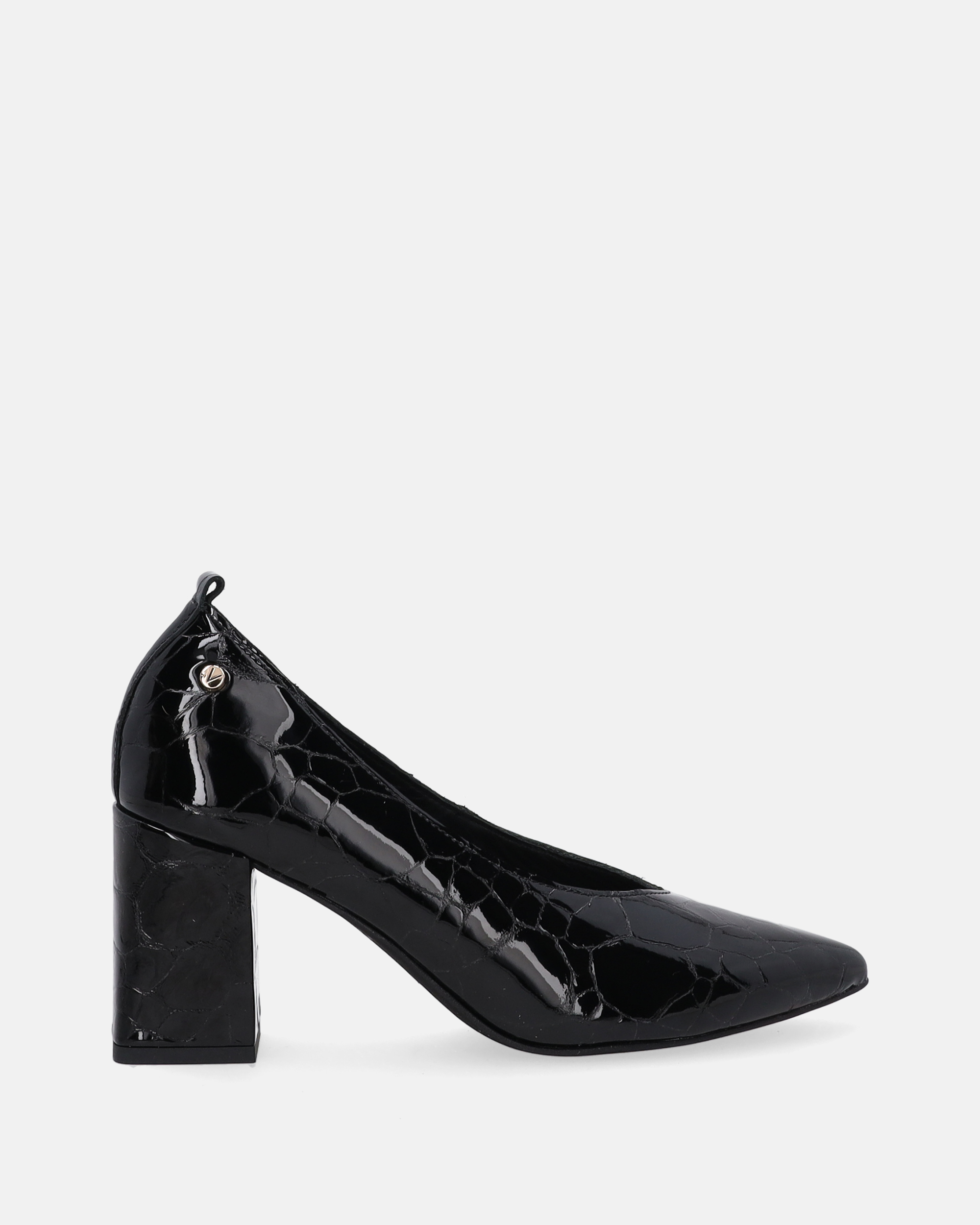 LAKIEROWANE CZÓŁENKA 33090 DRAGO NERO