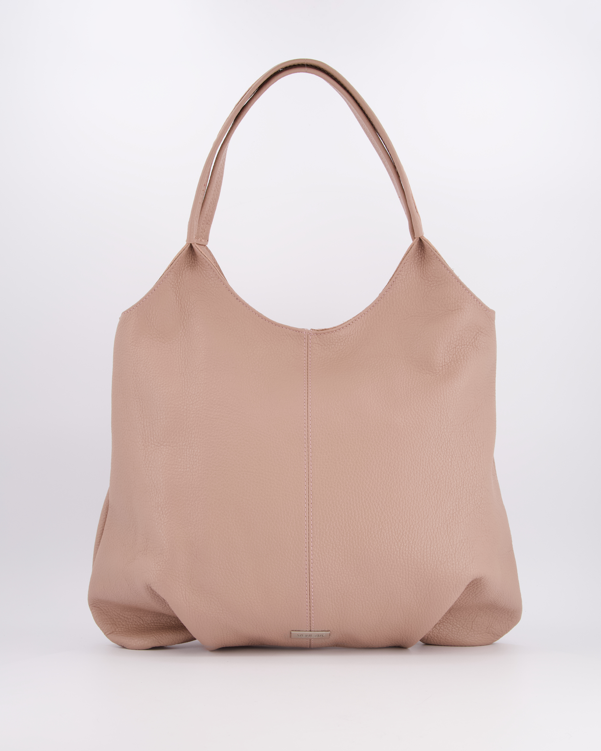 RÓŻOWA SHOPPERKA ZE SKÓRY NATURALNEJ 294-003-Y DO C S