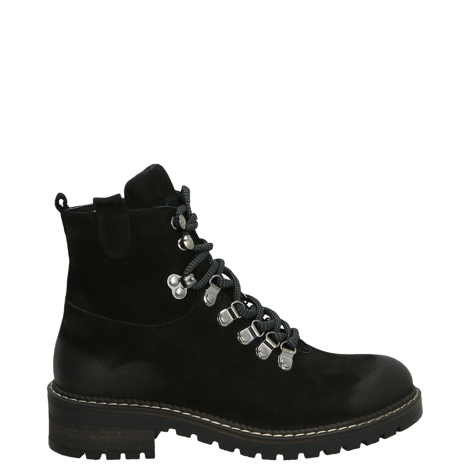 OCIEPLANE BOTKI Z NUBUKU 023341 BLACK