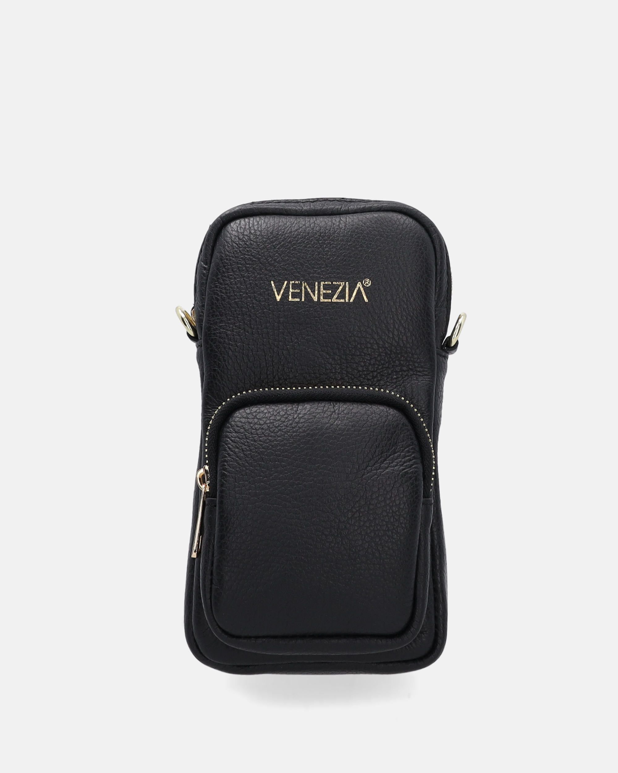 MAŁA CZARNA TOREBKA ZE SKÓRY NATURALNEJ