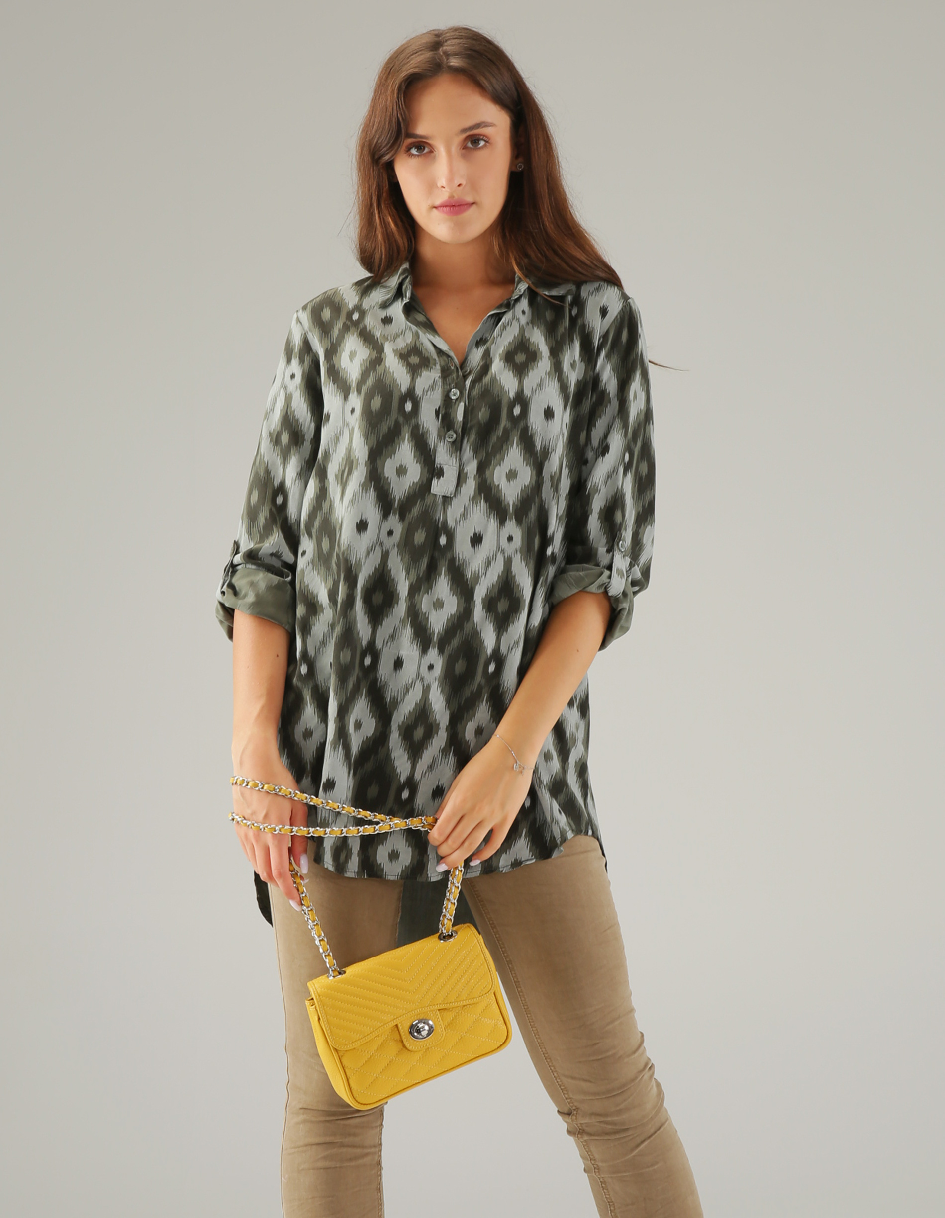 ZIELONA KOSZULA 45-5801-8 MILITA