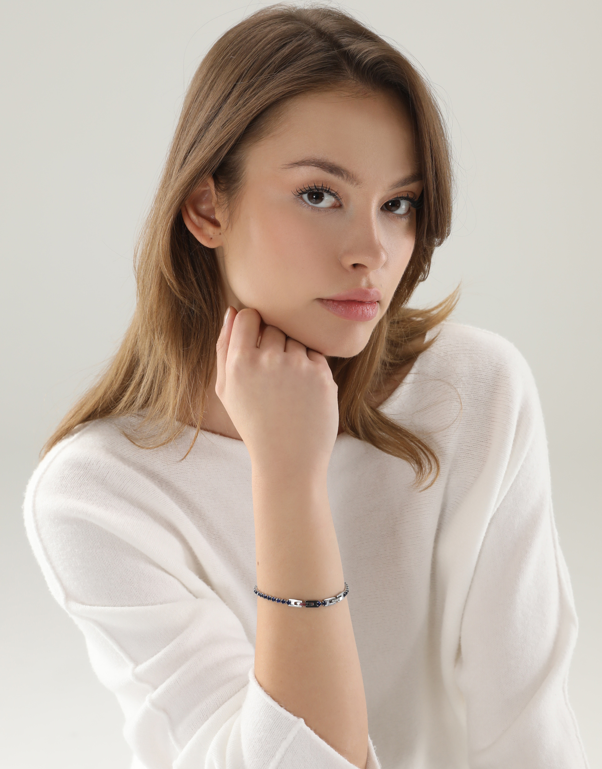 BRANSOLETKA Z CYRKONIAMI BPU691AO