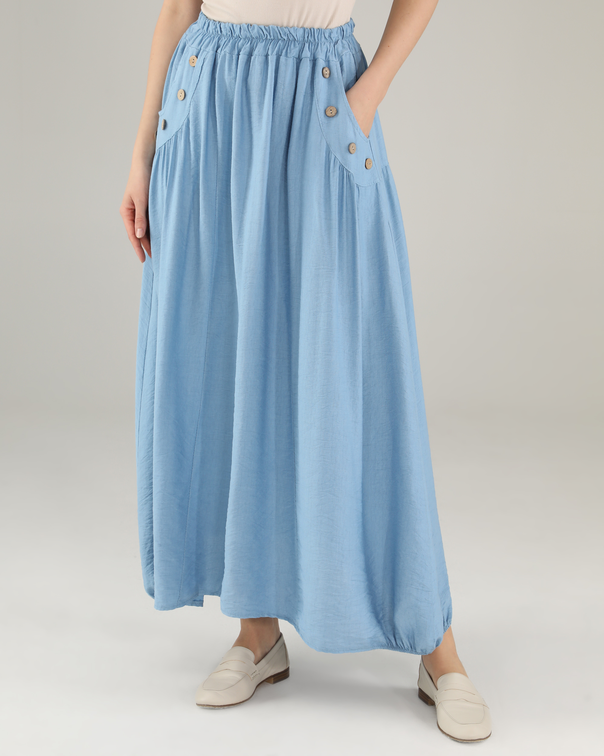 GŁADKA SPÓDNICA MAXI 170-80033 AVIO