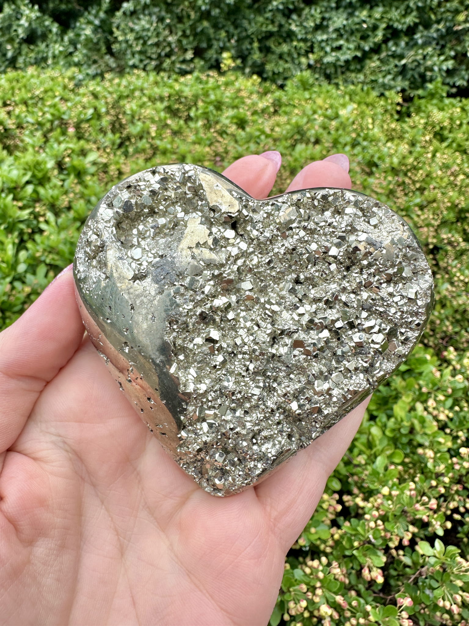 Piryt z Peru w Kształcie serca nr. 57