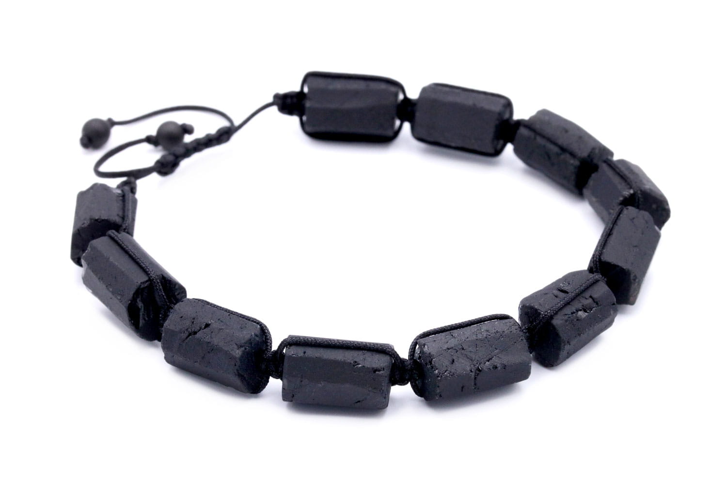 Bransoletka Męska Turmalin Surowy