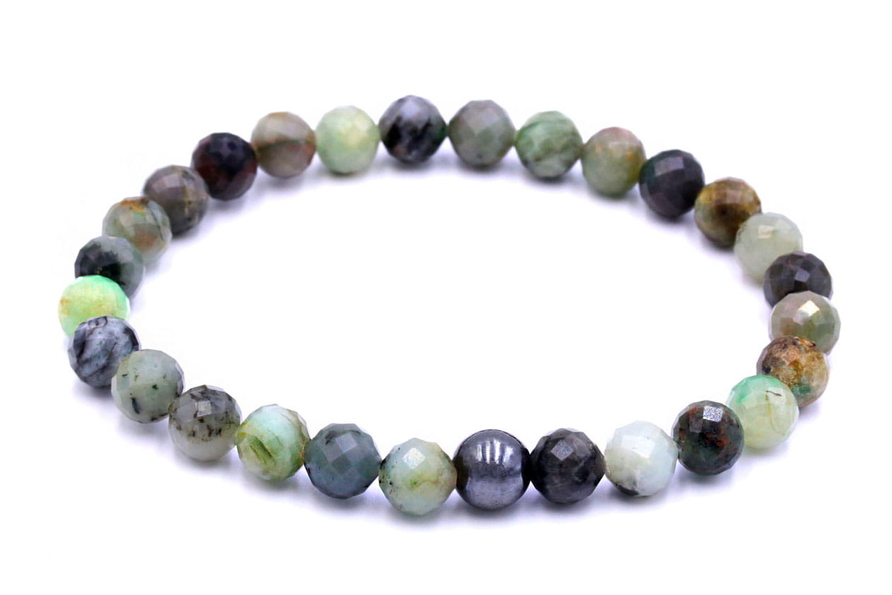 Bransoletka Męska Szmaragd