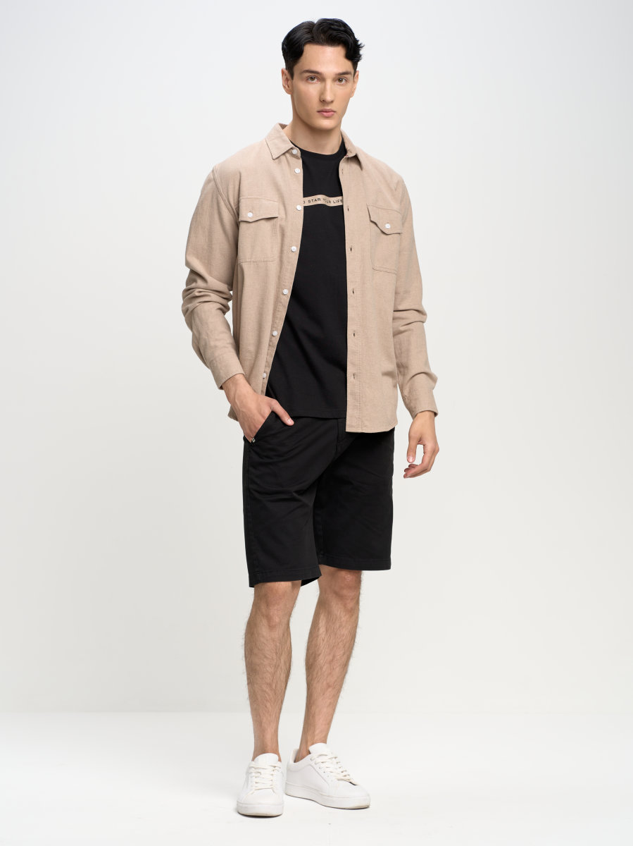 Szorty męskie czarne Ross 907