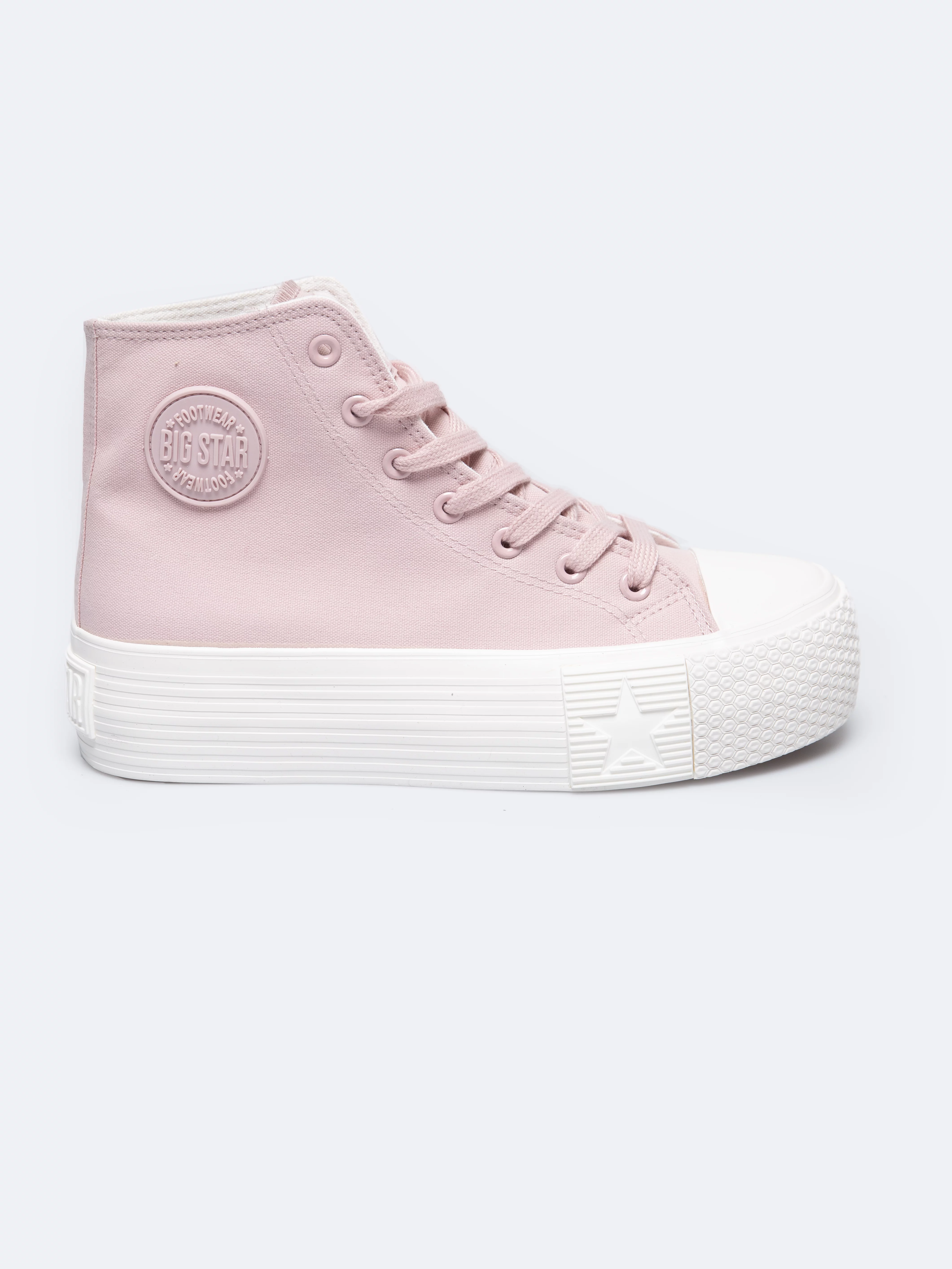 Trampki damskie wysokie różowe RR274739 601