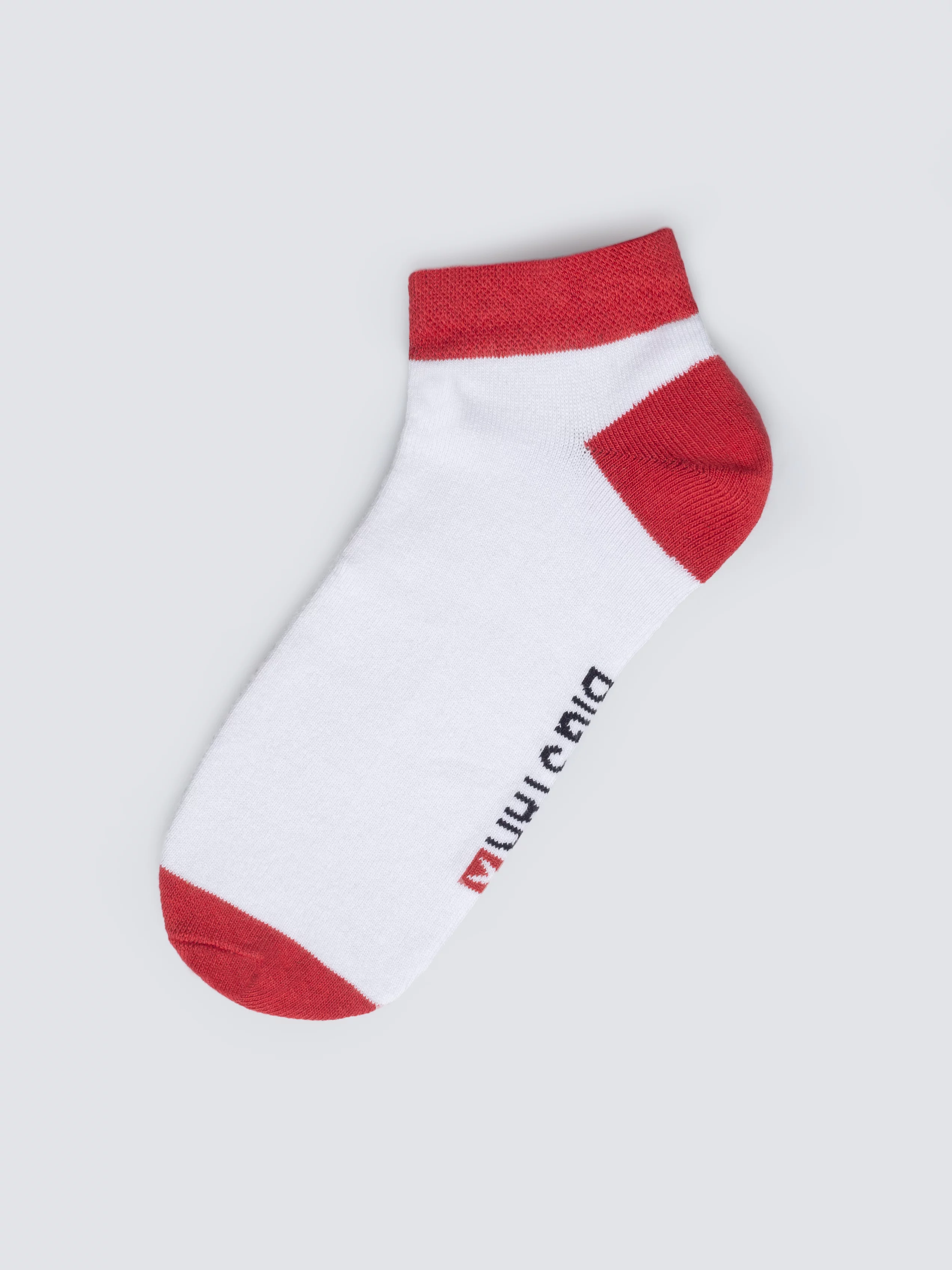 Stopki bawełniane czerwono-białe Filixos 603