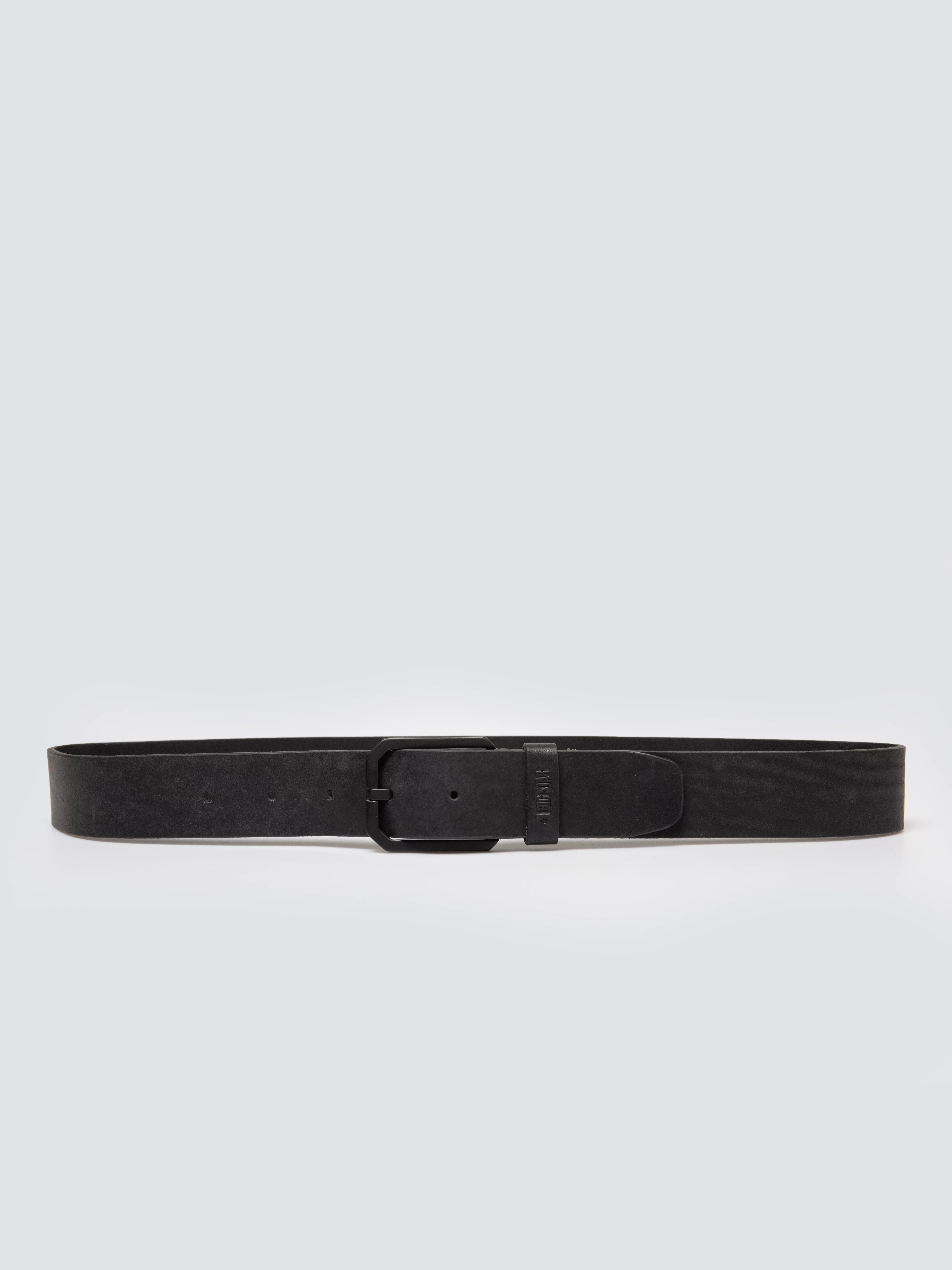 Pasek męski skórzany czarny Alisan 906