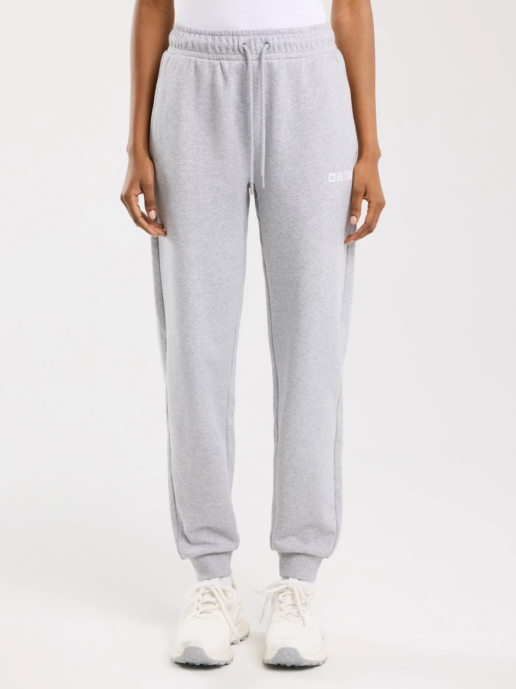 Spodnie damskie dresowe szare Kathy 901