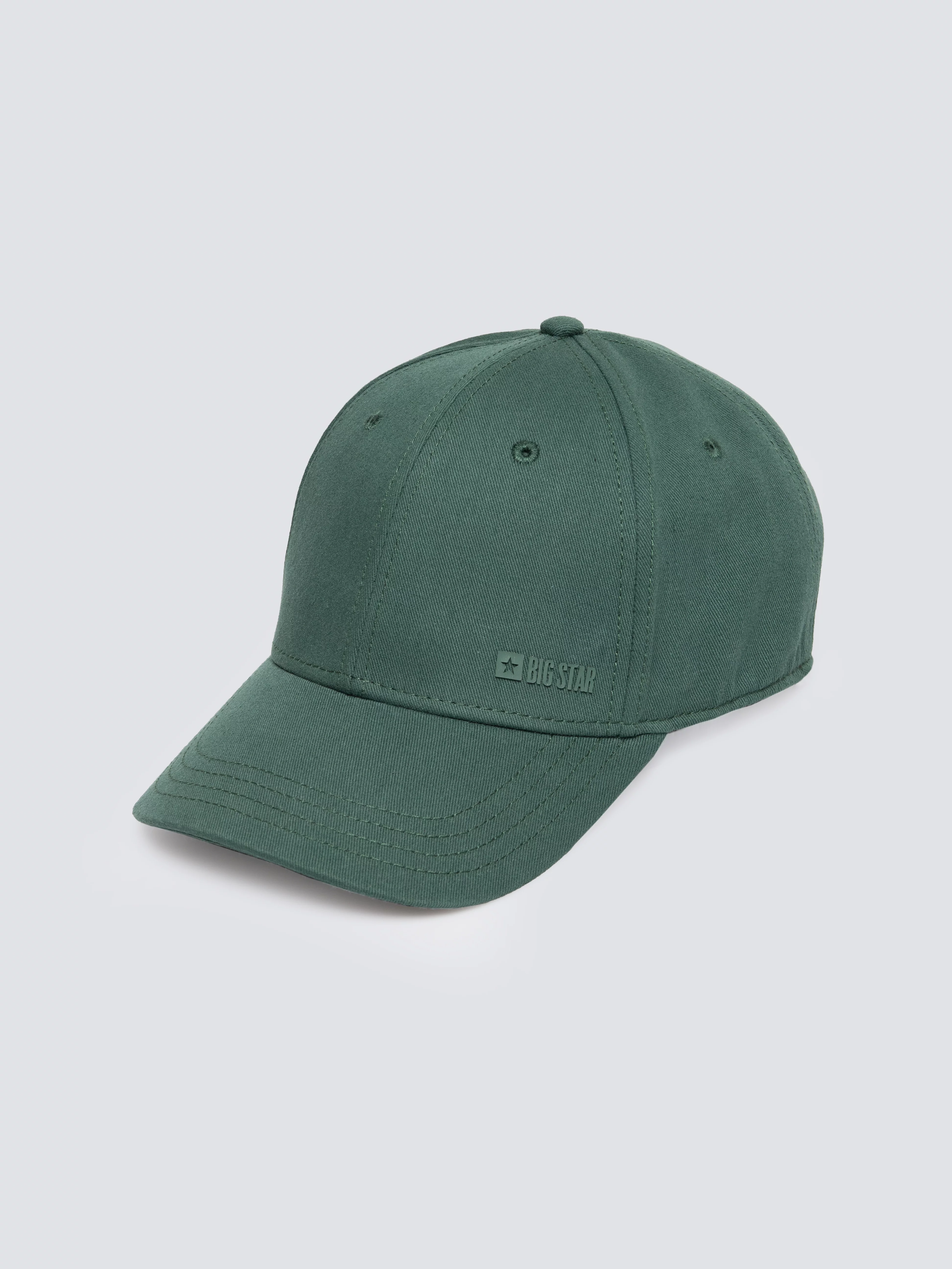 Czapka z daszkiem zielona Basilion 304