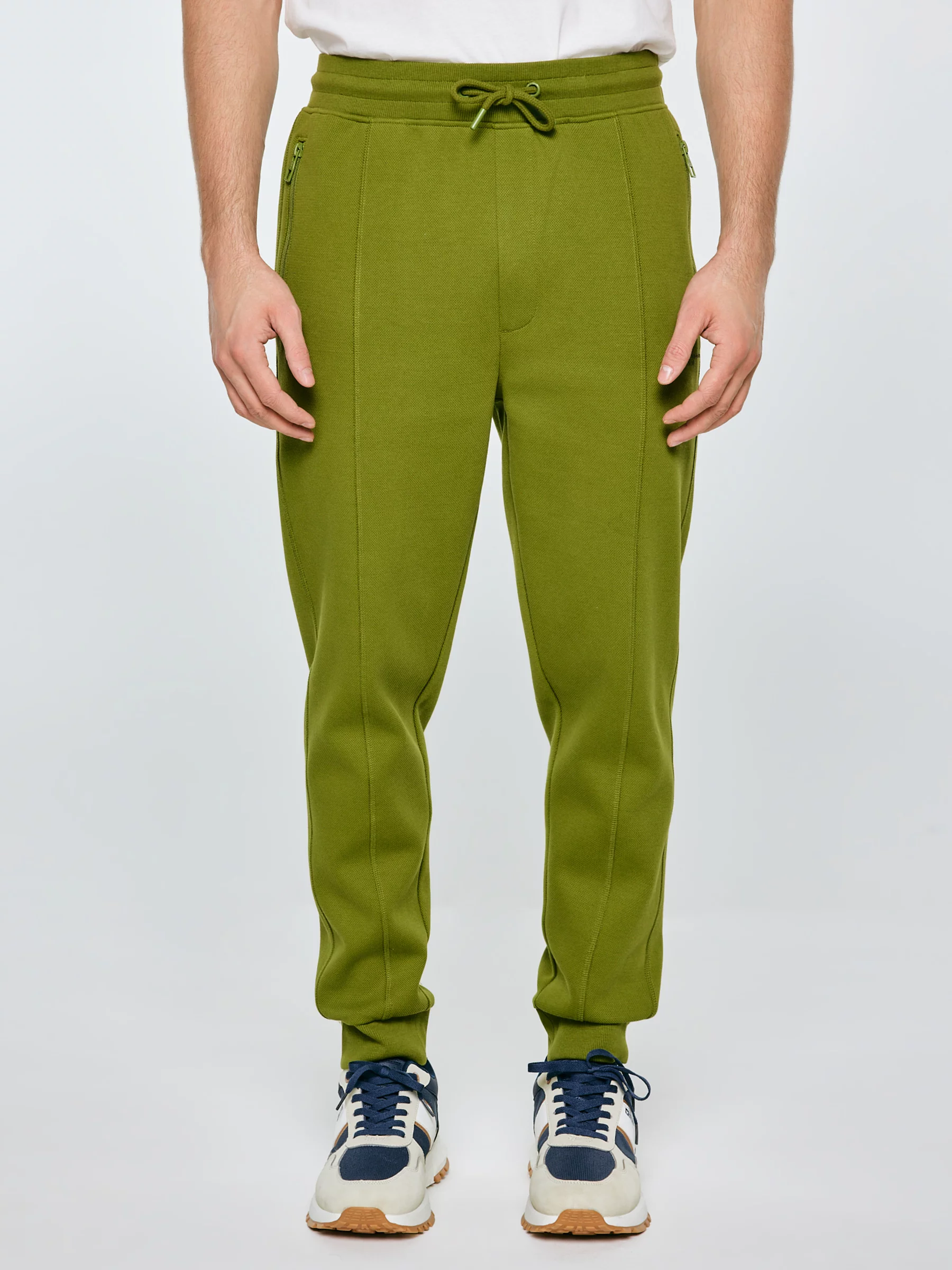 Spodnie męskie dresowe khaki Wladorp 301