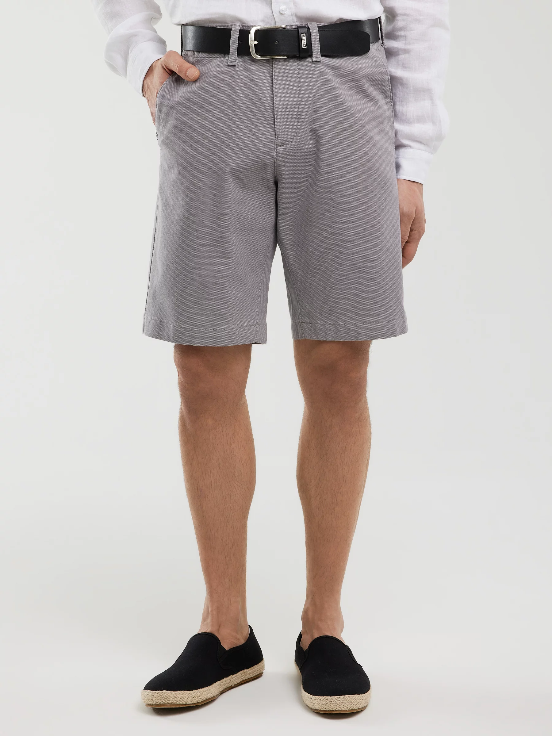 Szorty męskie szare Rossin 901