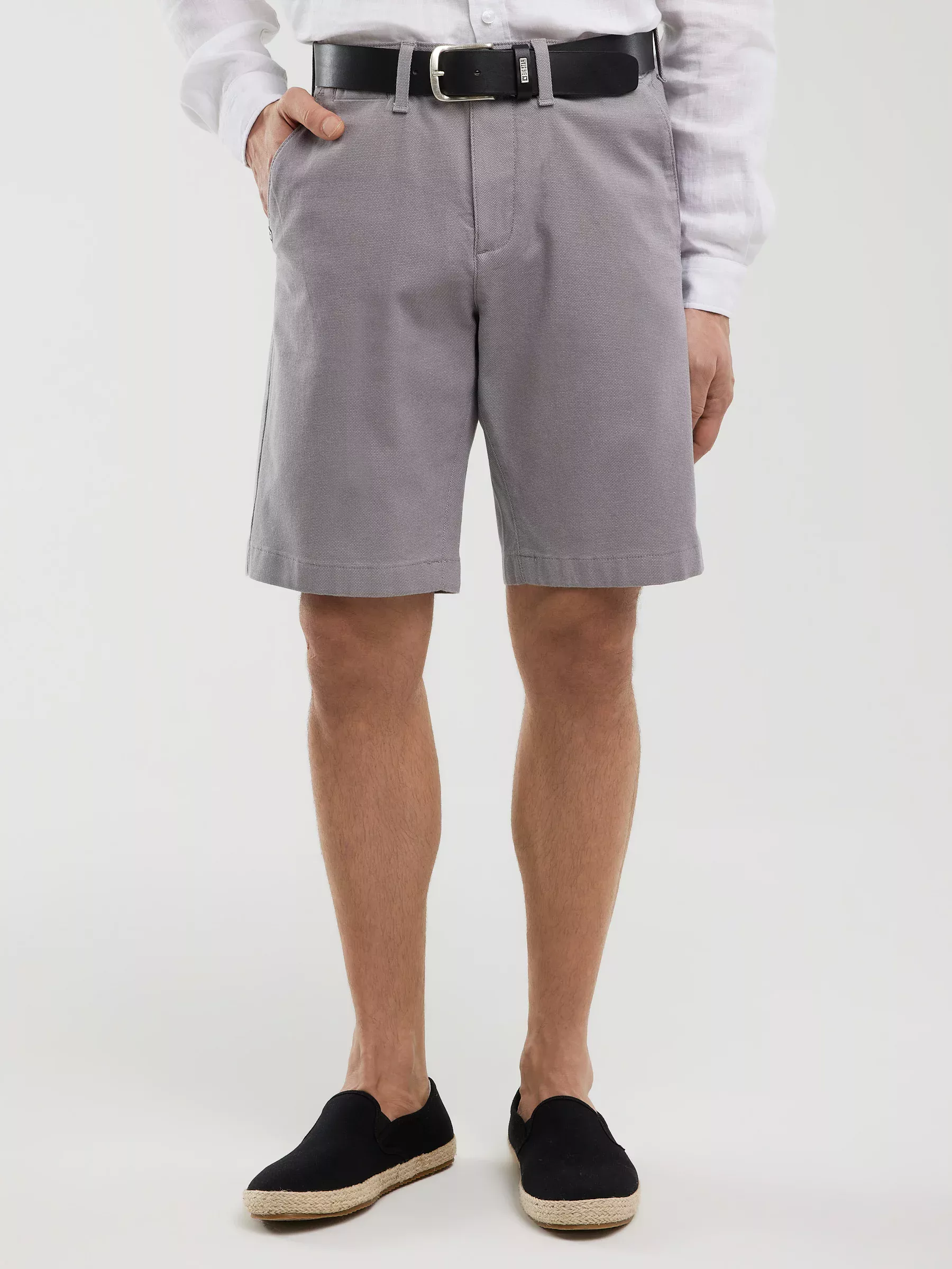 Szorty męskie szare Rossin 901