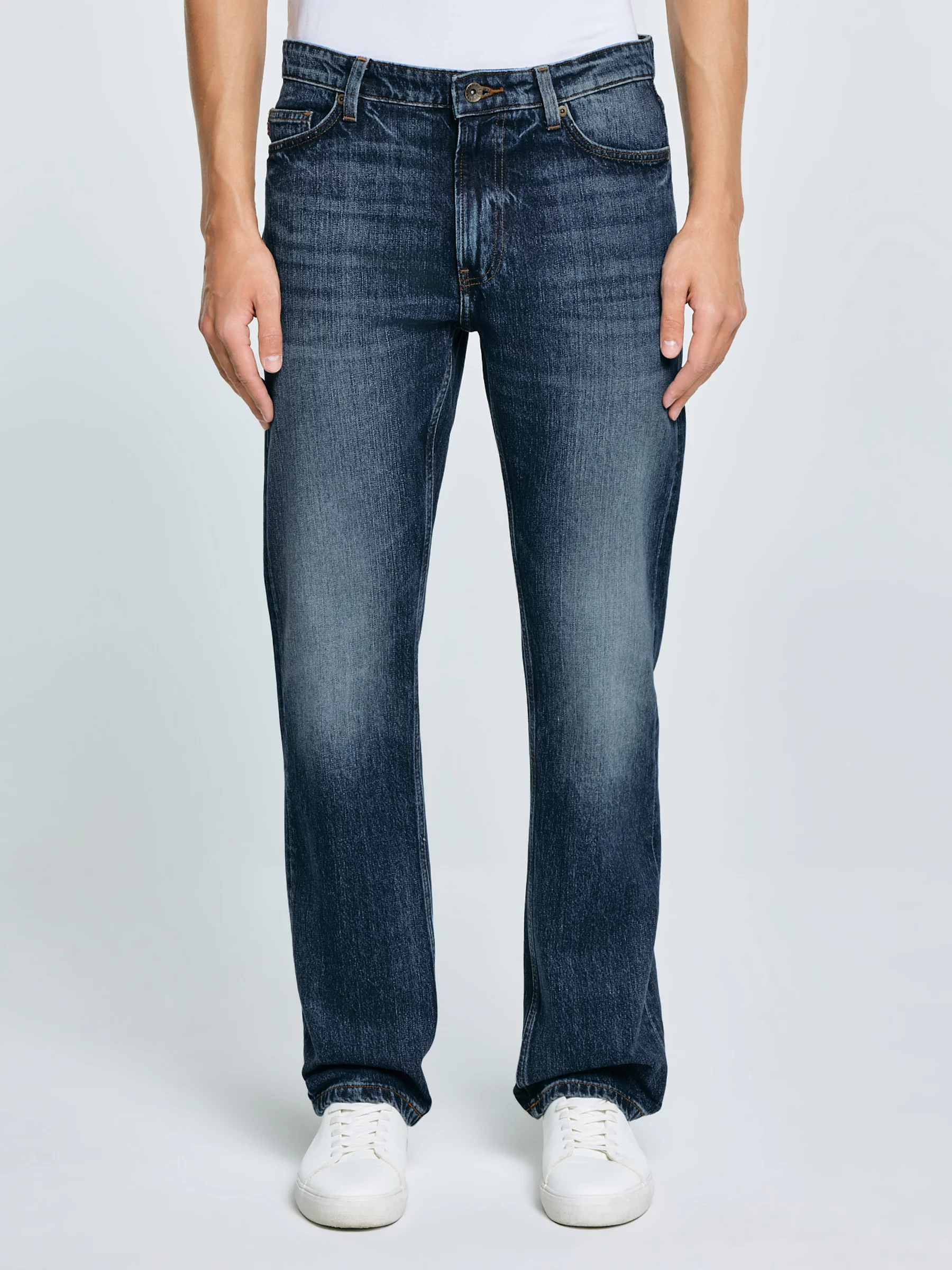 Jeansy męskie proste granatowe Colt 506