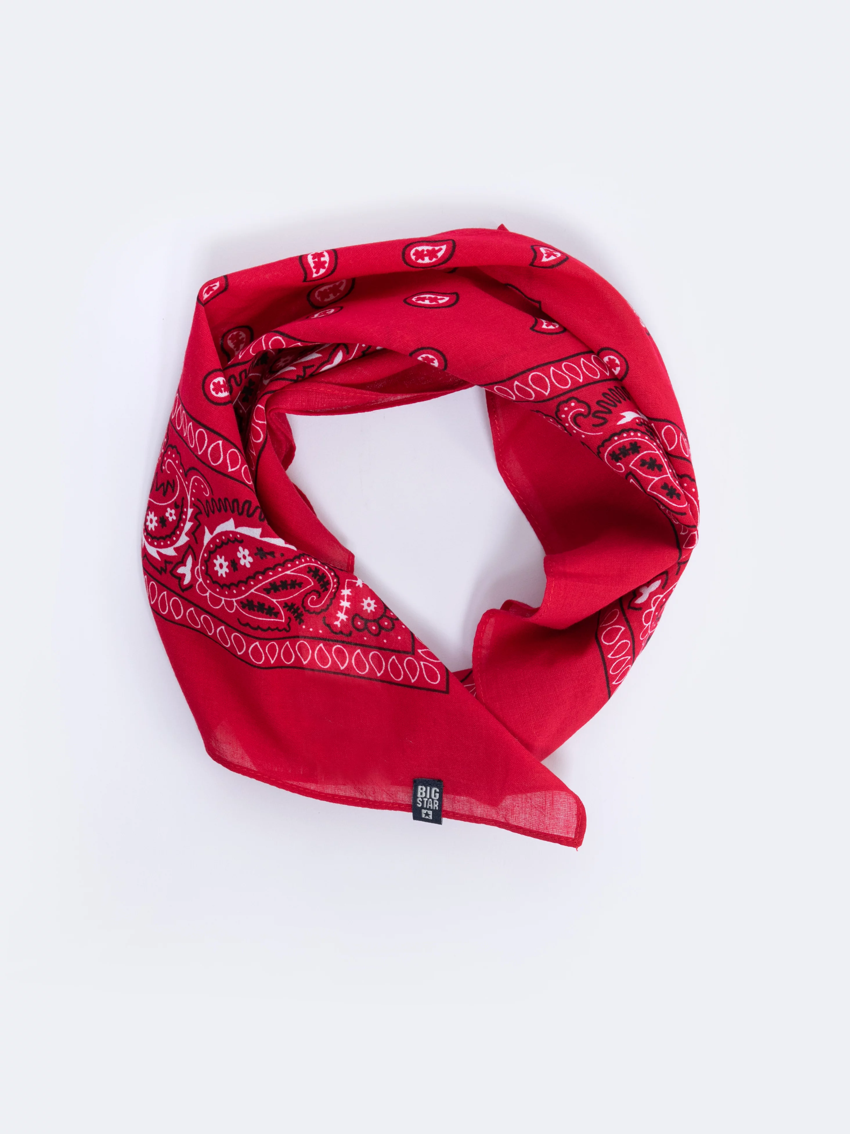 Apaszka typu bandana czerwona Bandi 603