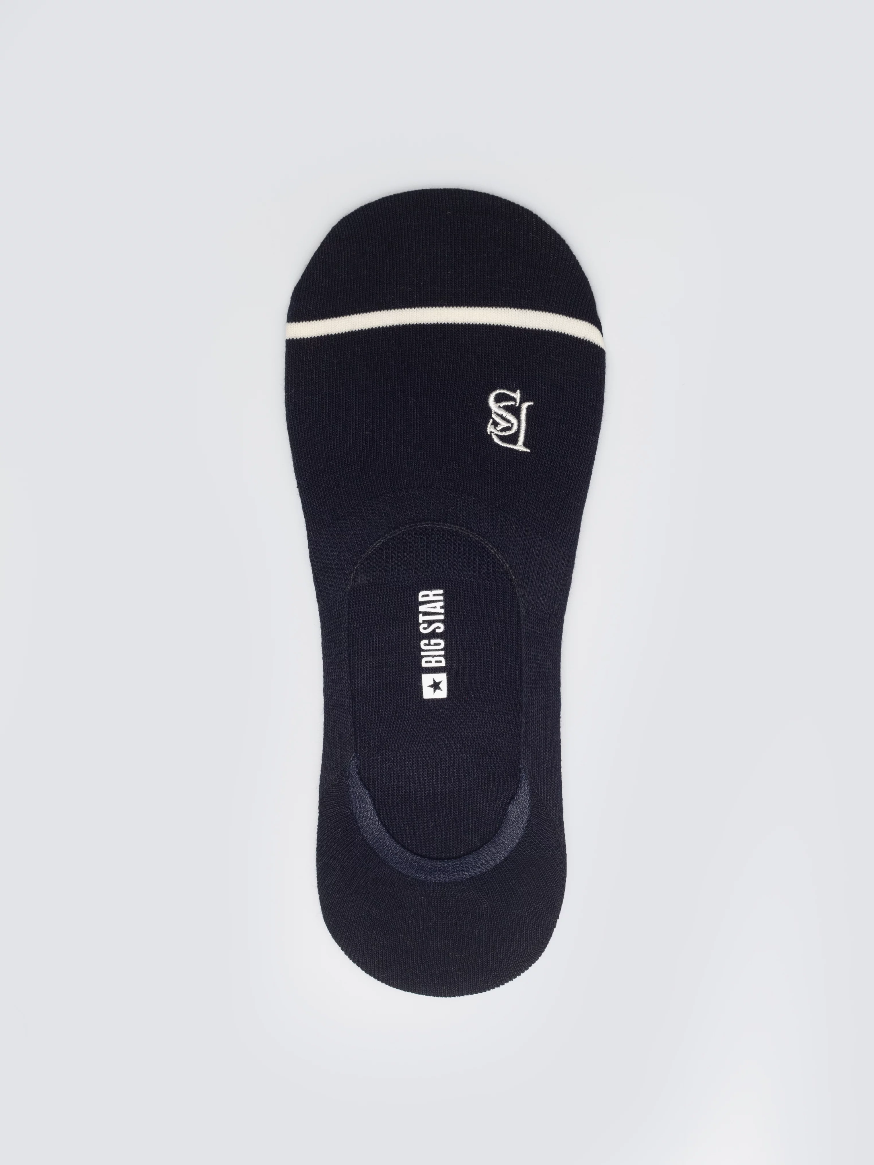 Stopki damskie bawełniane granatowe Nastka 403