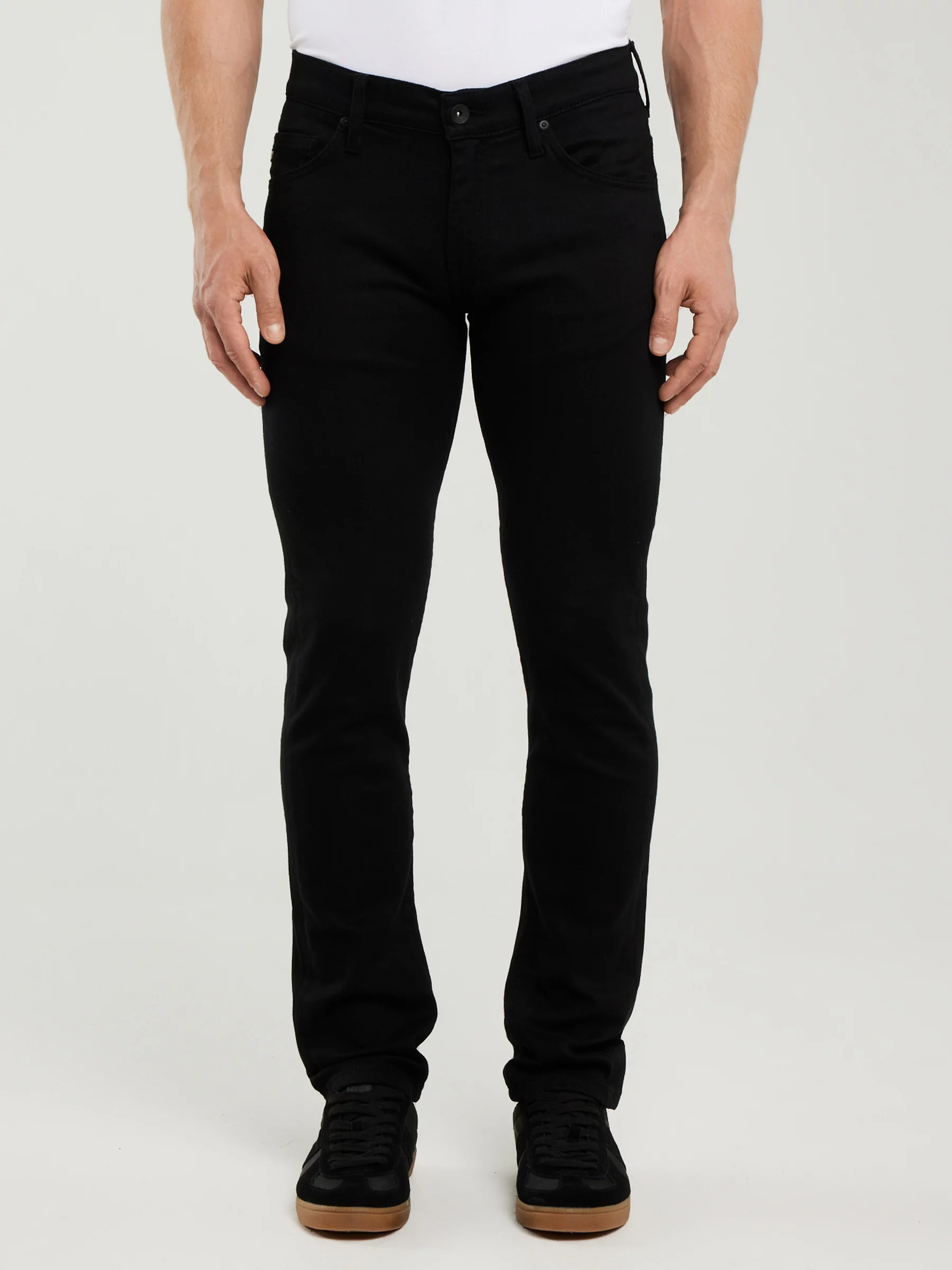 Jeansy męskie skinny czarne Jeffray 915