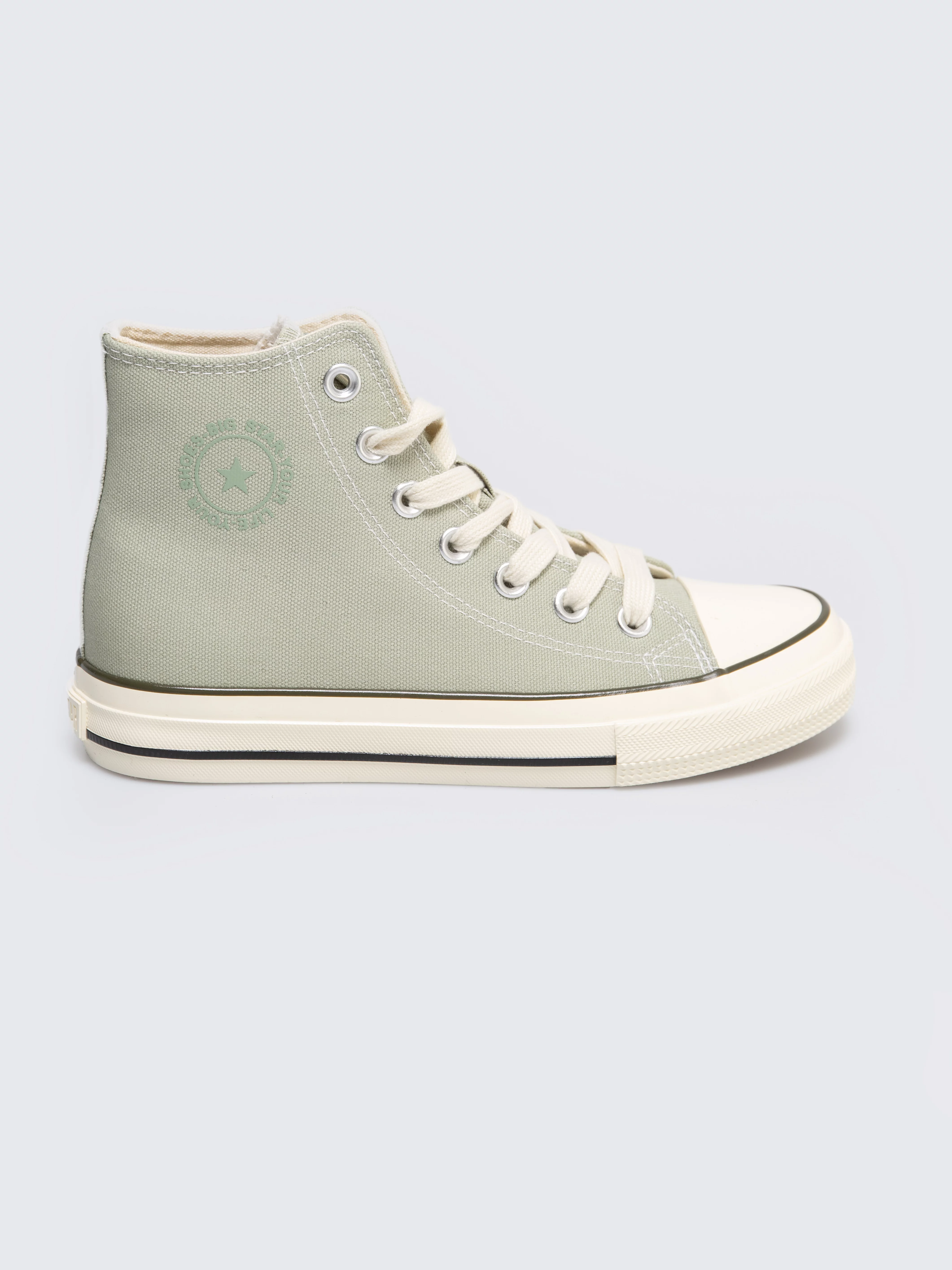 Trampki damskie wysokie pistacjowe RR274643 300