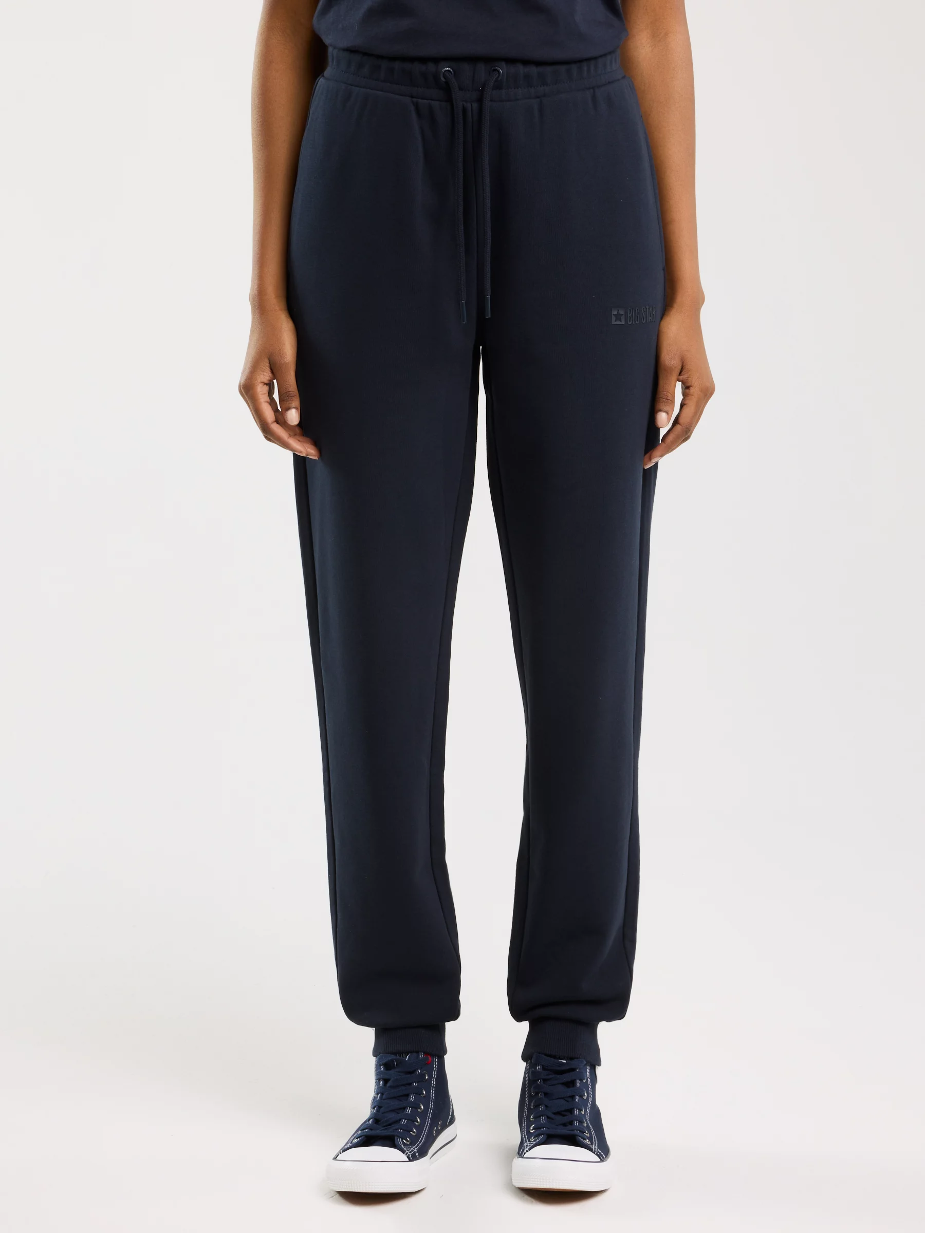 Spodnie dresowe damskie granatowe Kathy 403