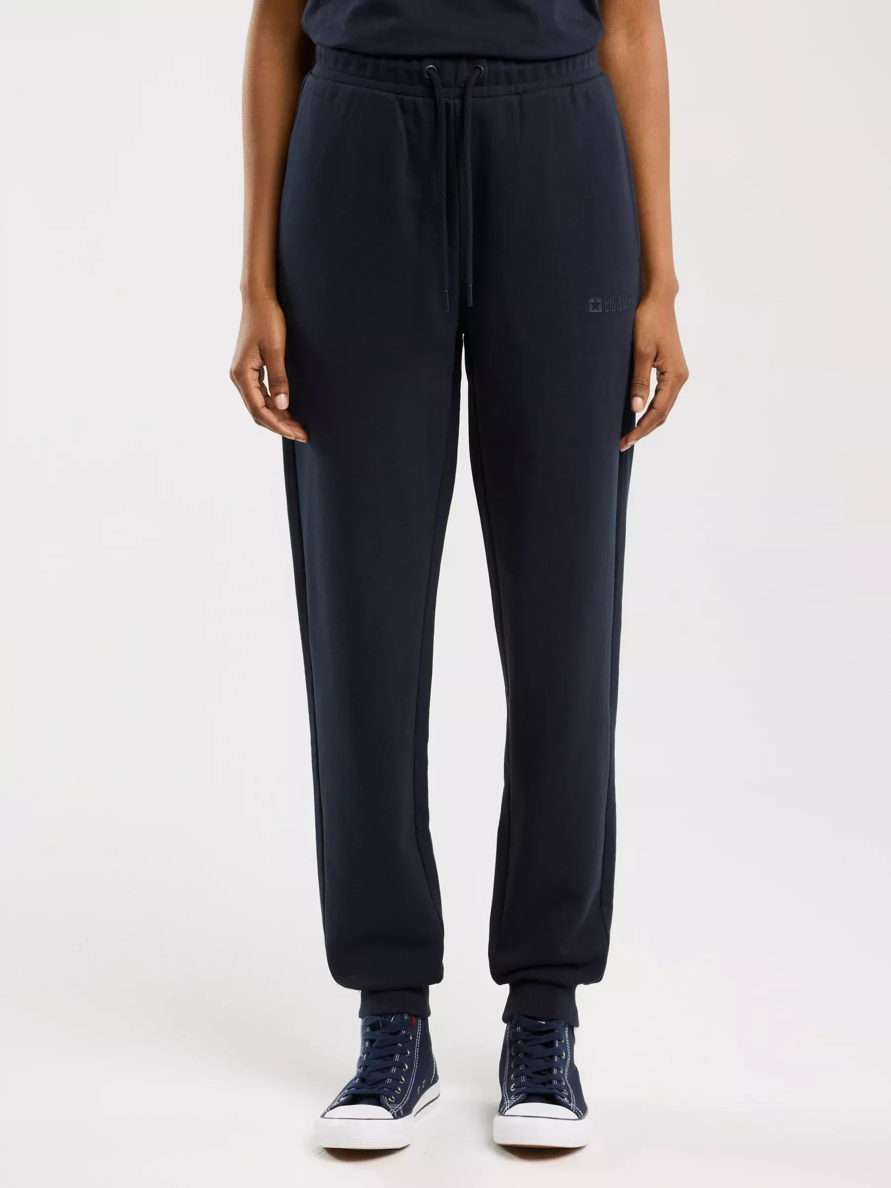 Spodnie dresowe damskie granatowe Kathy 403