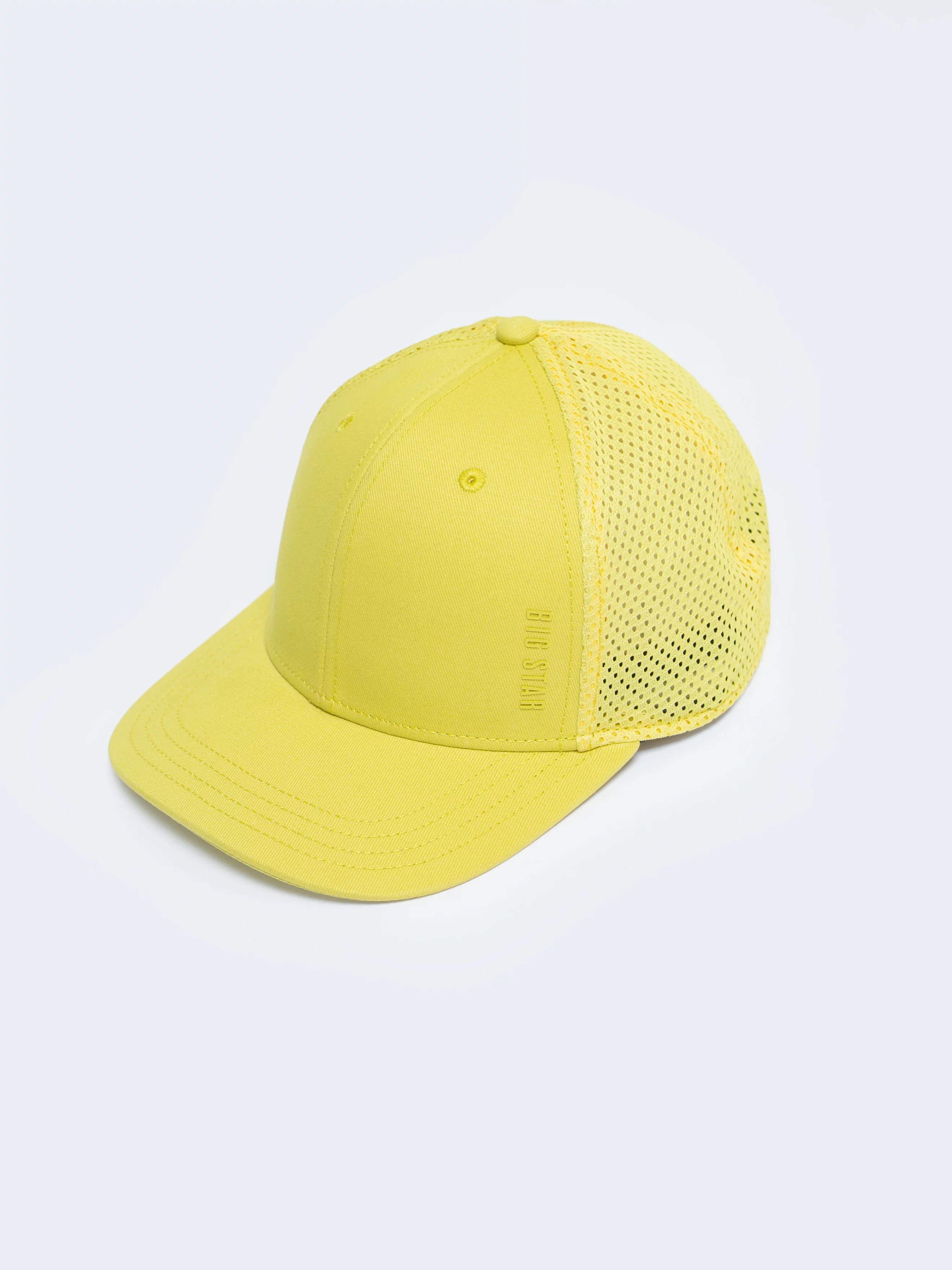 Czapka damska z daszkiem limonkowa Limka 300