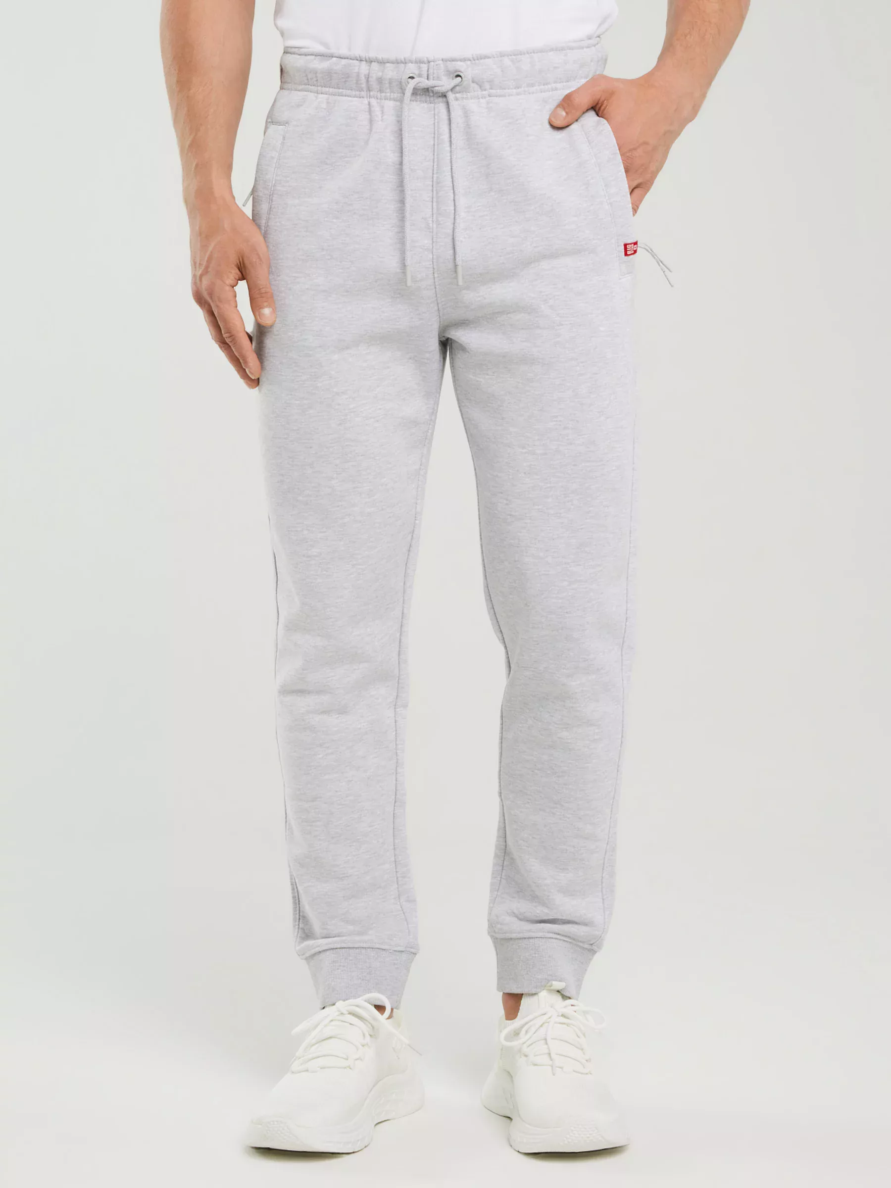 Spodnie męskie dresowe szare Pylyp 901