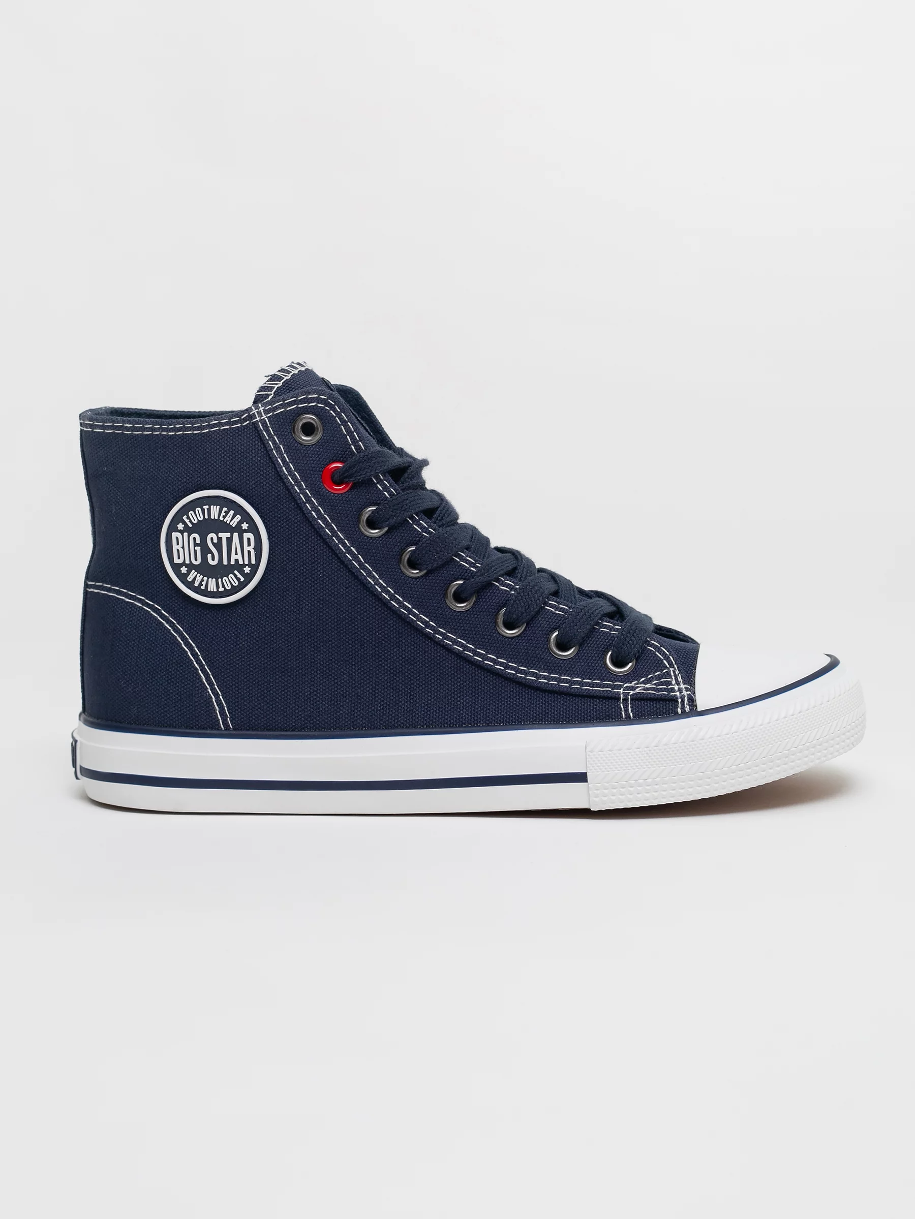 Trampki damskie wysokie granatowe JJ274A504 403