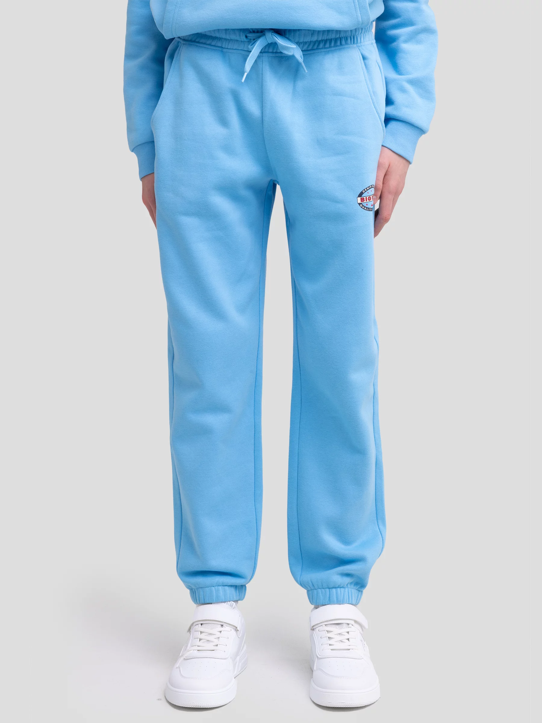 Spodnie chłopięce dresowe niebieskie Midasp 401