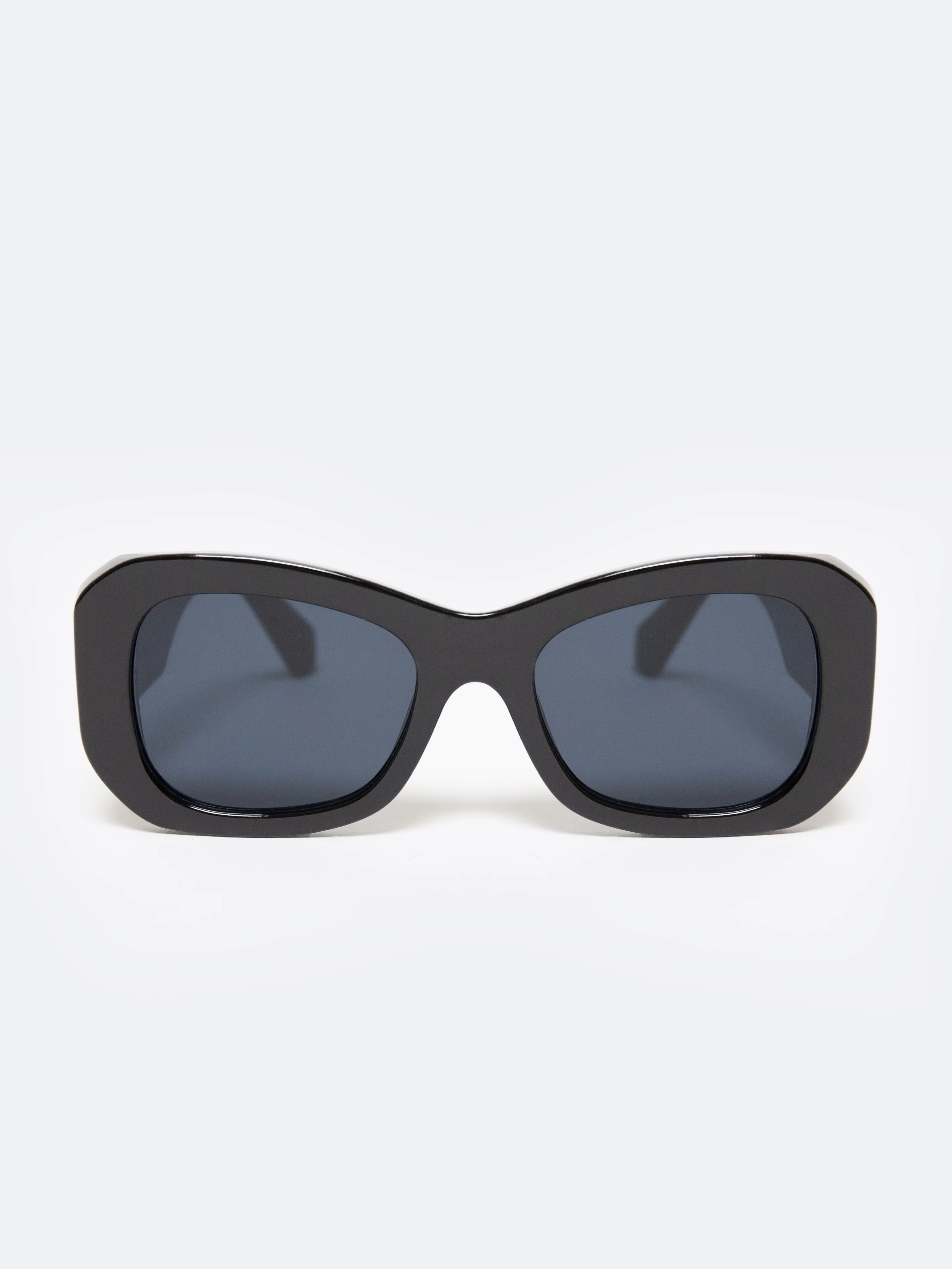 Okulary przeciwsłoneczne damskie czarne Mitra 906