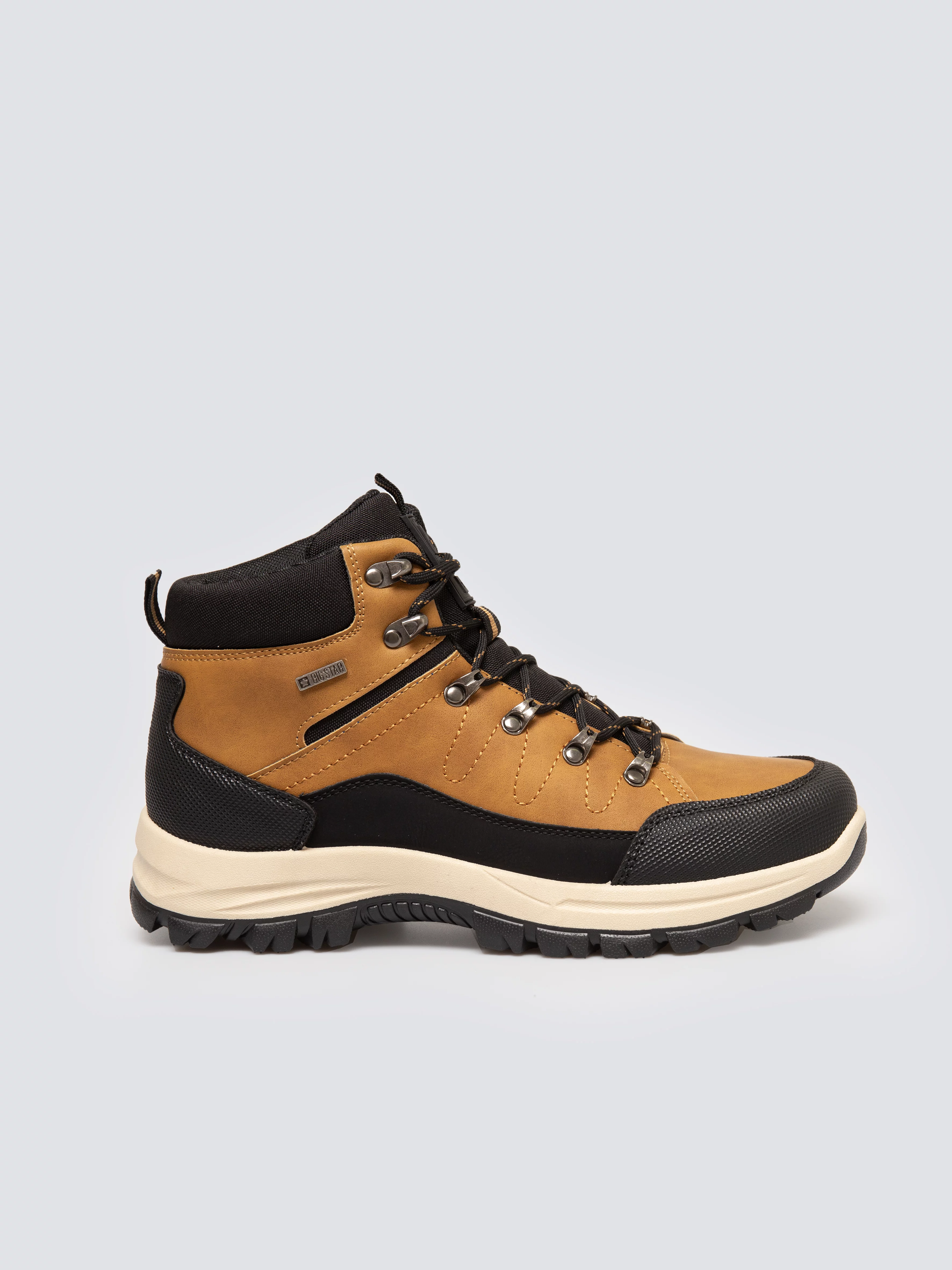 Buty męskie trekkingowe brązowe SS174047 802