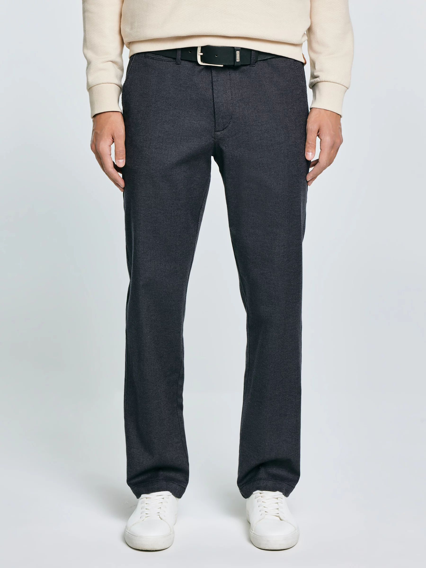 Spodnie męskie chinosy szare Debren 902