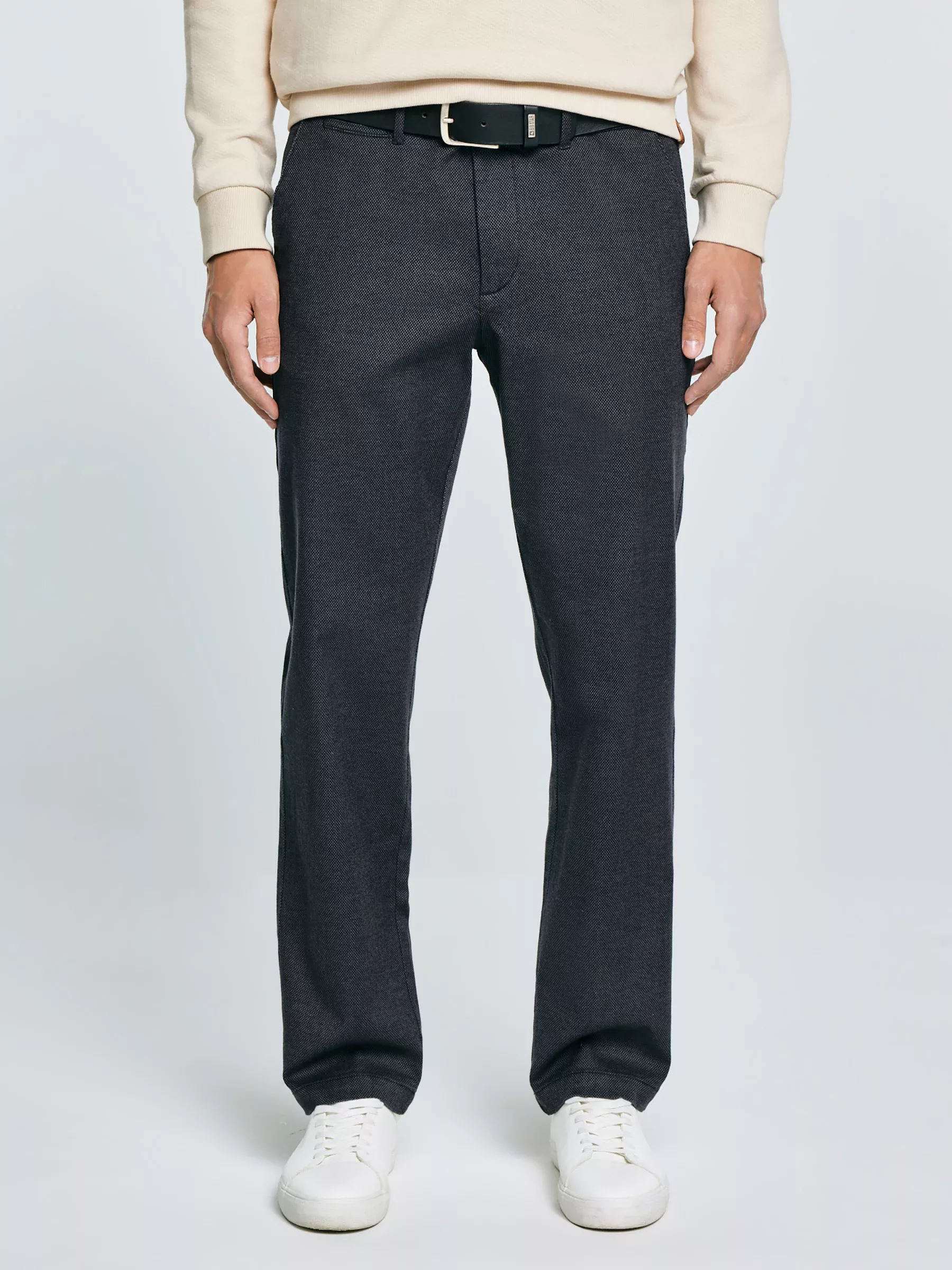 Spodnie męskie chinosy szare Debren 902